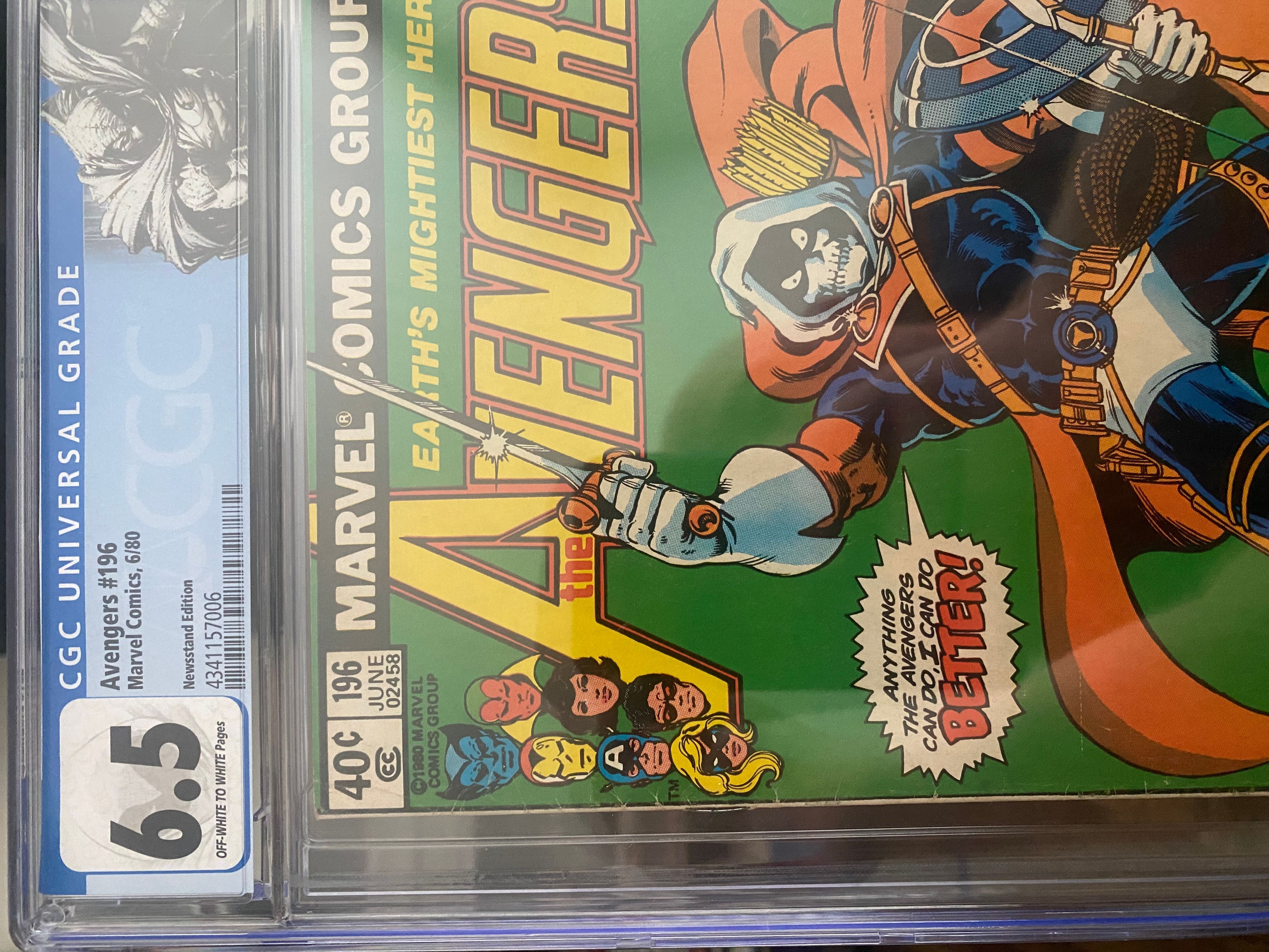 アメコミ マーベル Avengers 196 1st Taskmaster! AVENGERS, THE #196