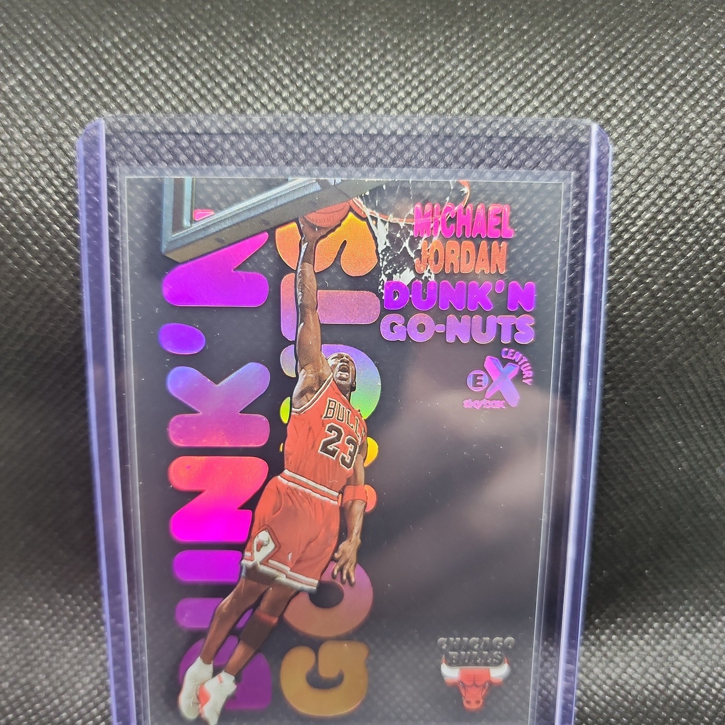 1998 skybox e-x century Michael Jordan Dunk'n Go nuts