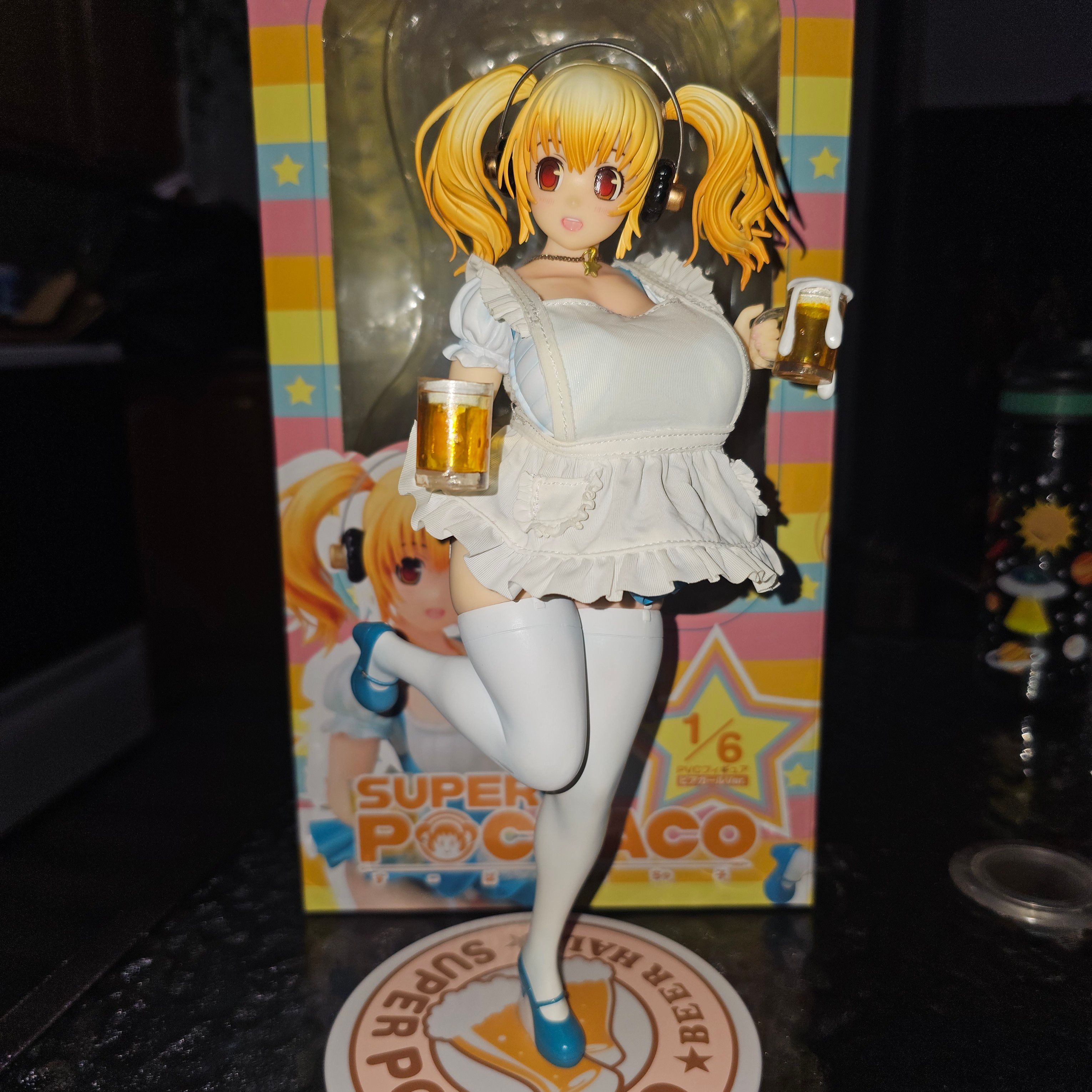 Super Pochaco Beer Girl 2014 Figure 1/6 · Whatnot: Buy, Sell