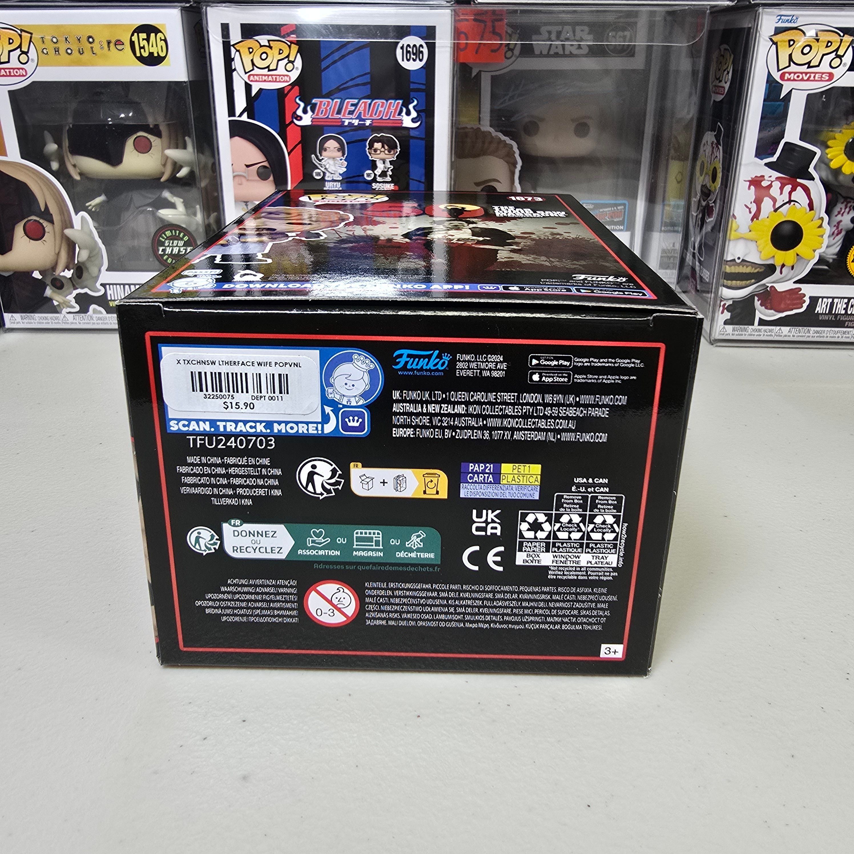 Texas Chainsaw Massacre: Funko Pop! Leatherface with Hammer Vinyl