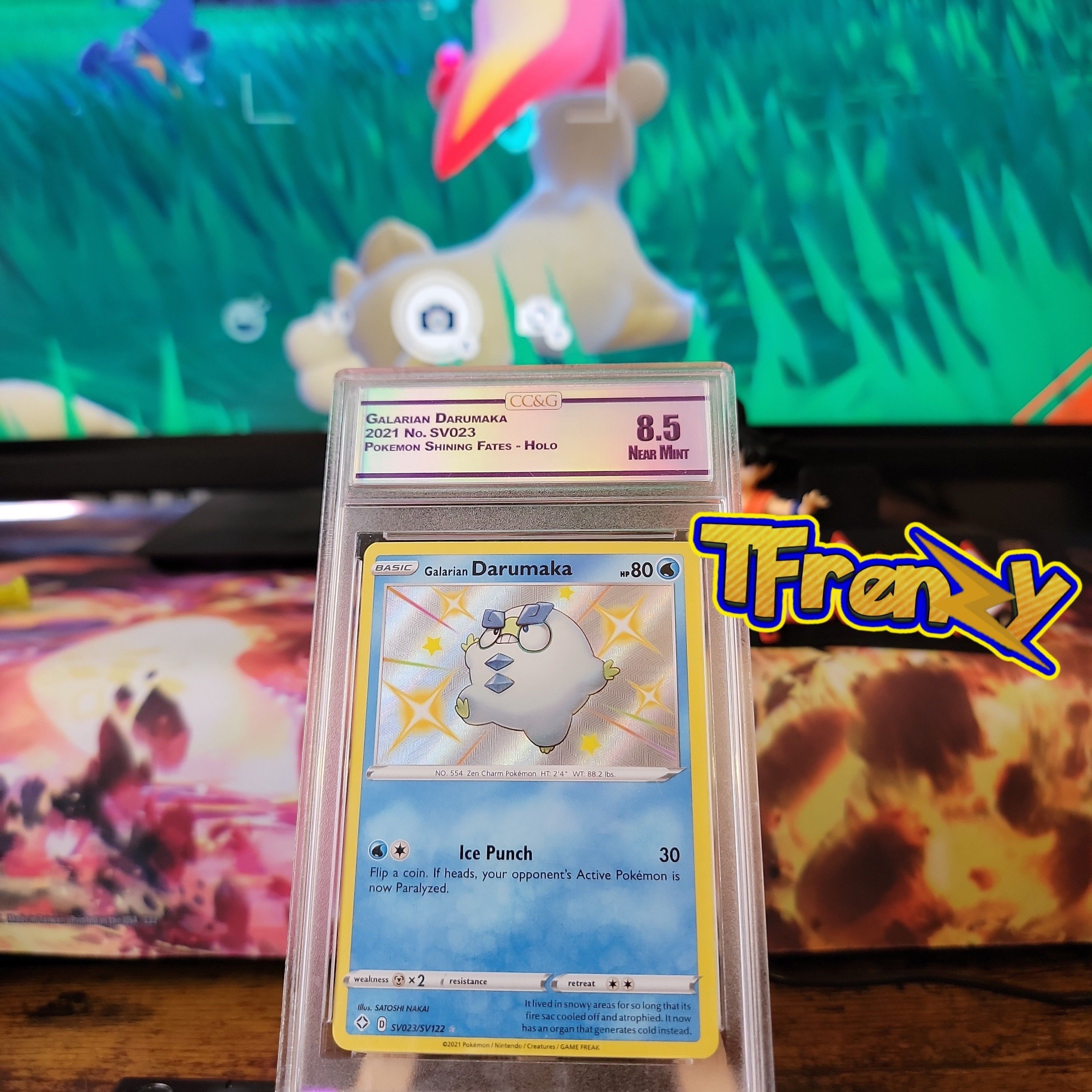 galarian darumaka pokemon card Galarian Darmanitan - 48/192 - Rebel Clash