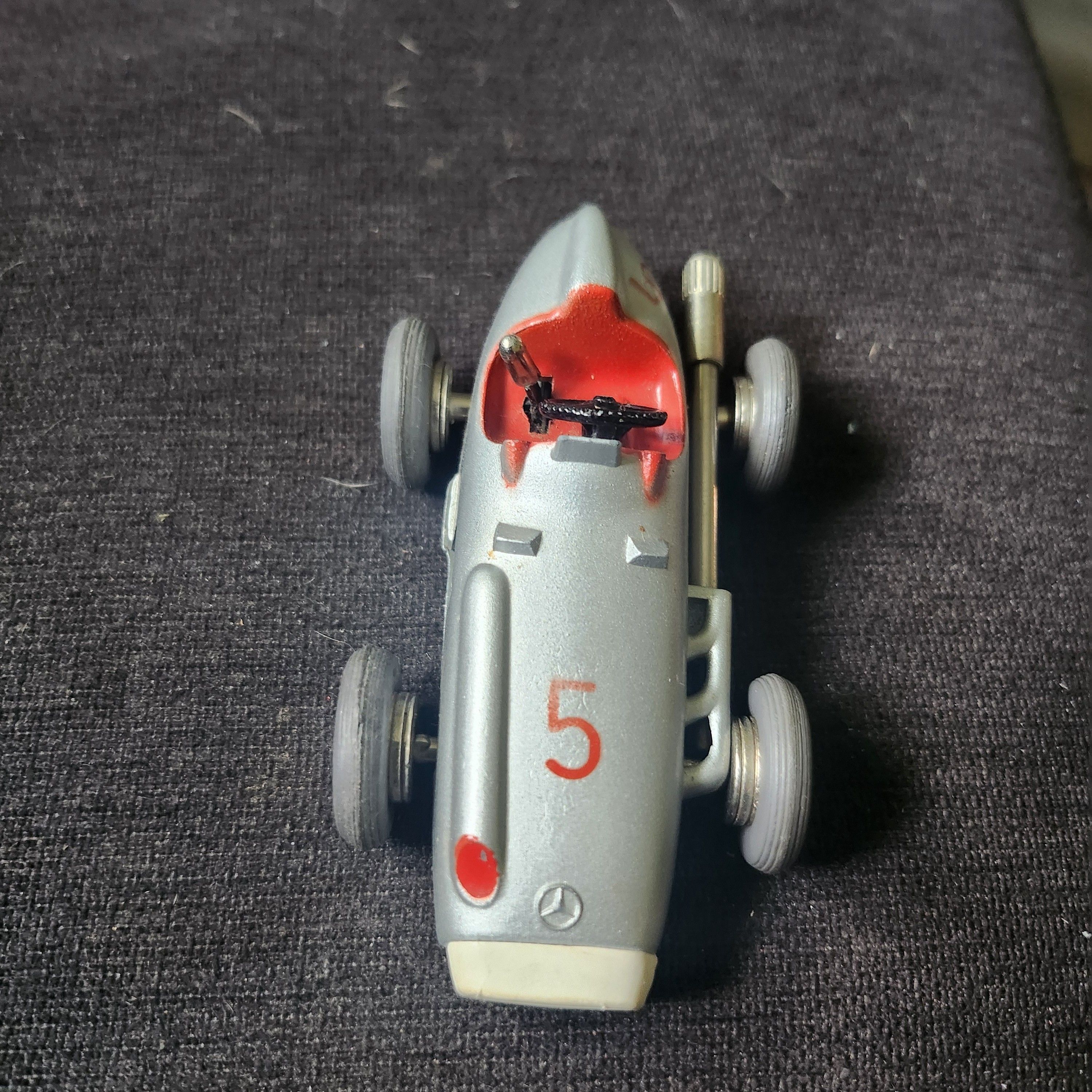 MICRO RACER 1043 ビンテージ品 ゼンマイ駆動W. GEAMANY Vtg Schuco Micro Racer 1043 Mercedes Wind Up Toy Car W Germany