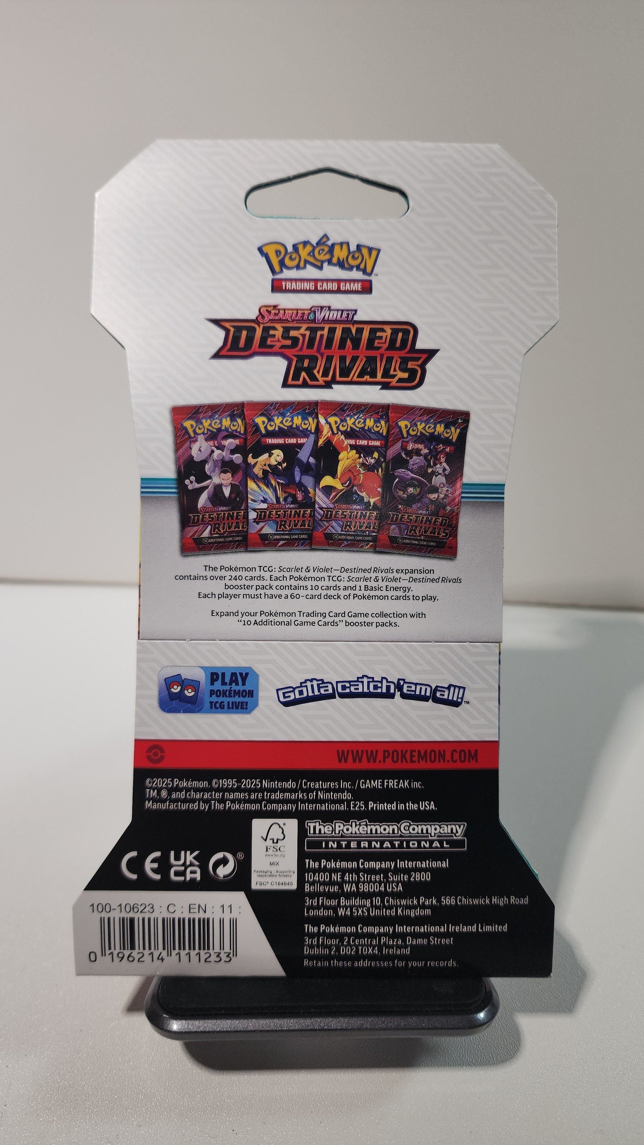 Pokmon TCG Destined Rivals Booster Pack  Whatnot: Shop, Sell, Connect