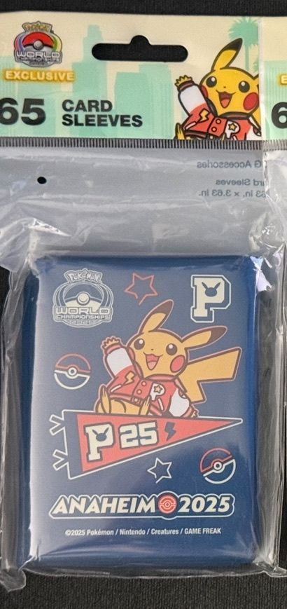 2025 Pokémon World Championships Anaheim Exclusive Varsity