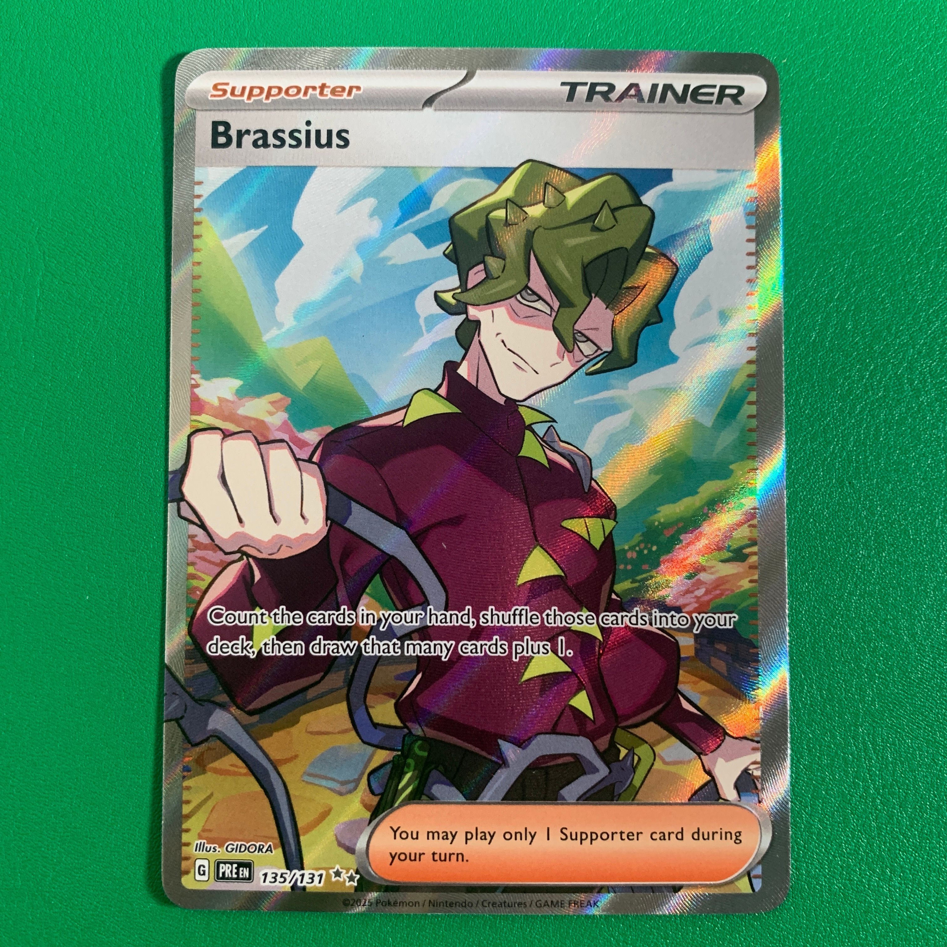 brassius pokemon card Brassius - 187/197 - Obsidian Flames main image 1