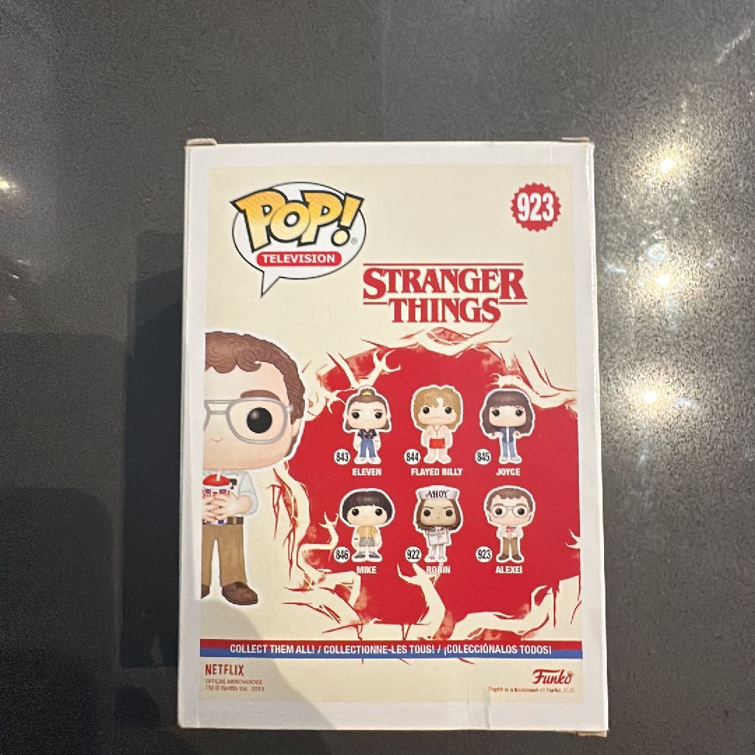 Funko Pop Stranger Things Alexei N°923 - Figurine Neuve