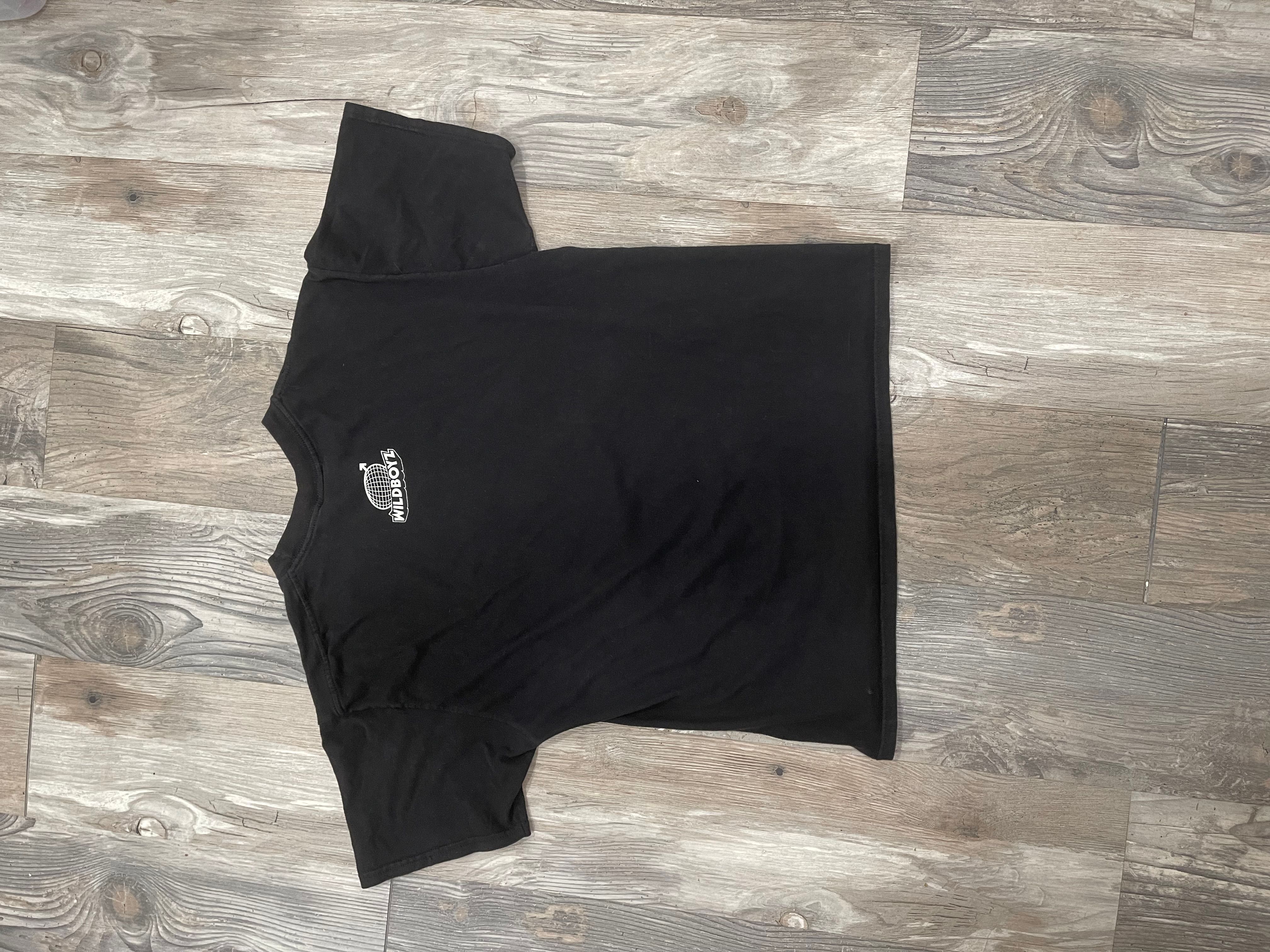 Vintage WildBoyz MTV Tag Adult Size Large Black T-Shirt Steve