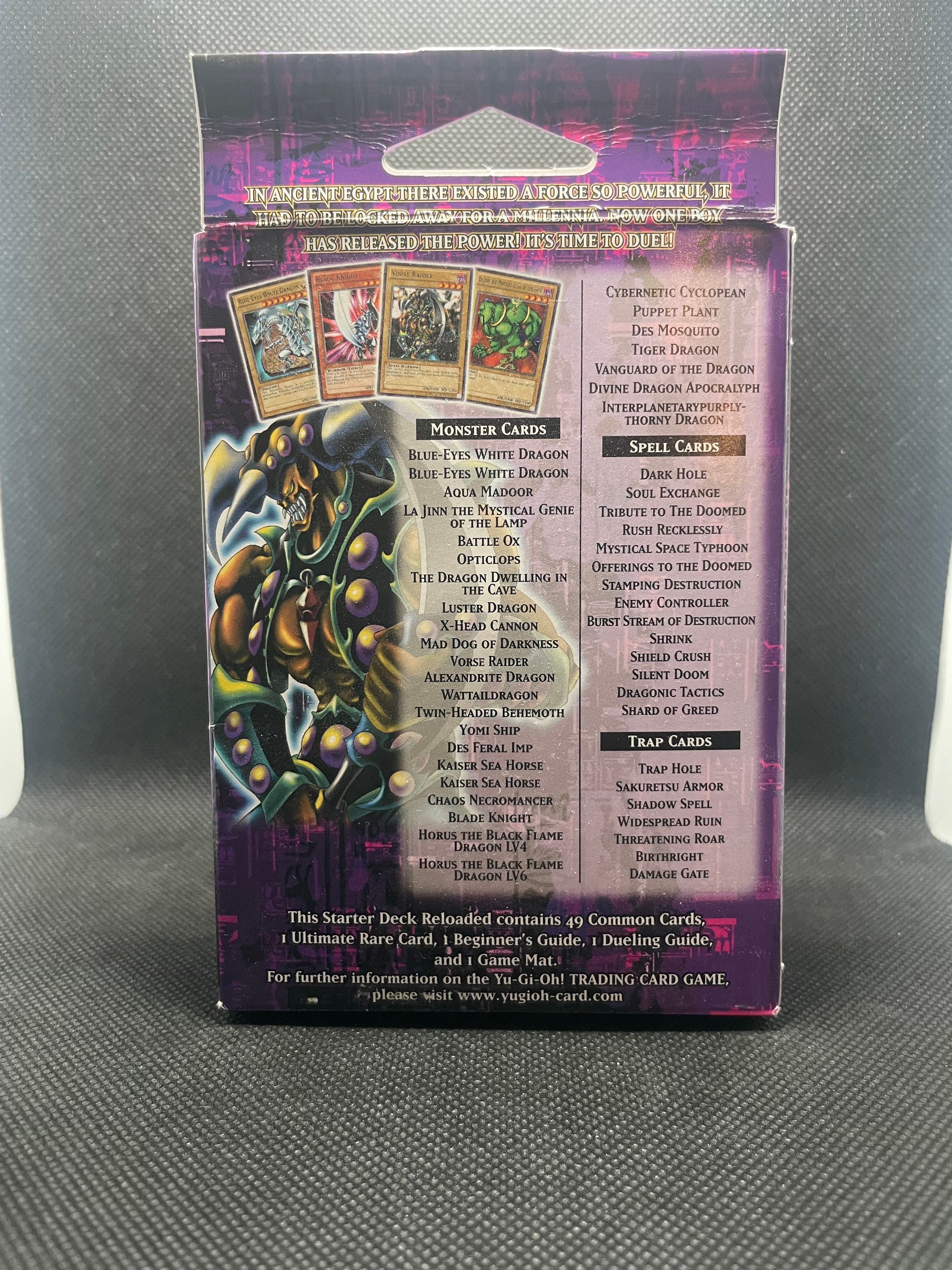 yu-gi-oh starter deck kaiba reloaded Amazon.com: Yu-Gi-Oh KON7KRSD Yugi & Kaiba Reloaded Starter Decks-Set of 2,  Multi : Toys & Games main image 1