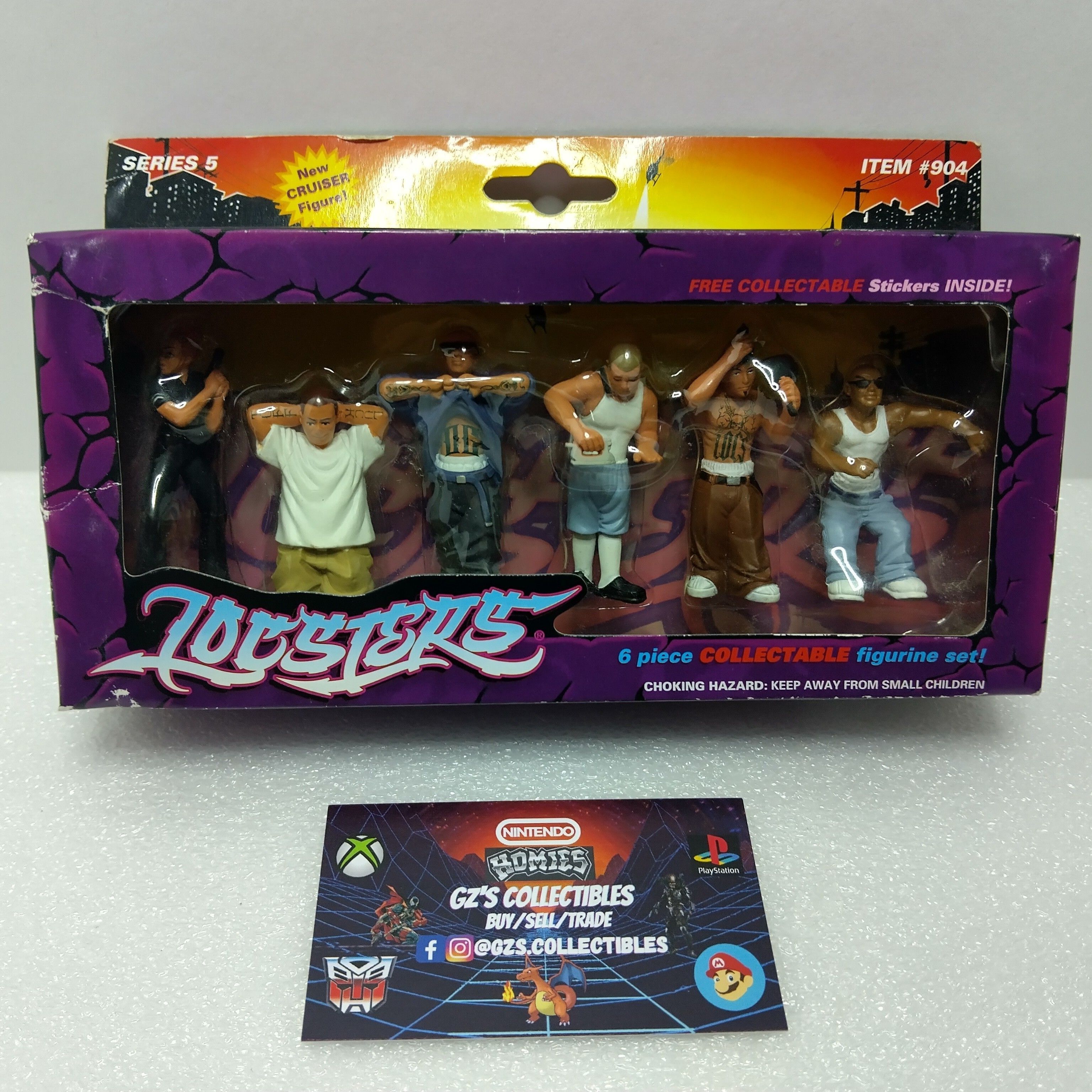 HOMIES LIL LOCSTERS HOPPIN HYDROS OG ABEL - SERIES 5 NIB
