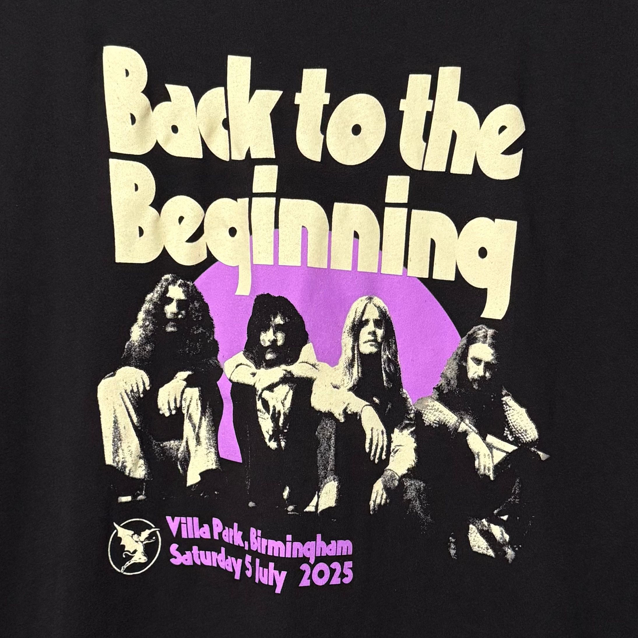 洋楽 Black Sabbath Back to the Beginning 2025 Rock Cellar Magazine - Black Sabbath — Ozzy Osbourne, Tony