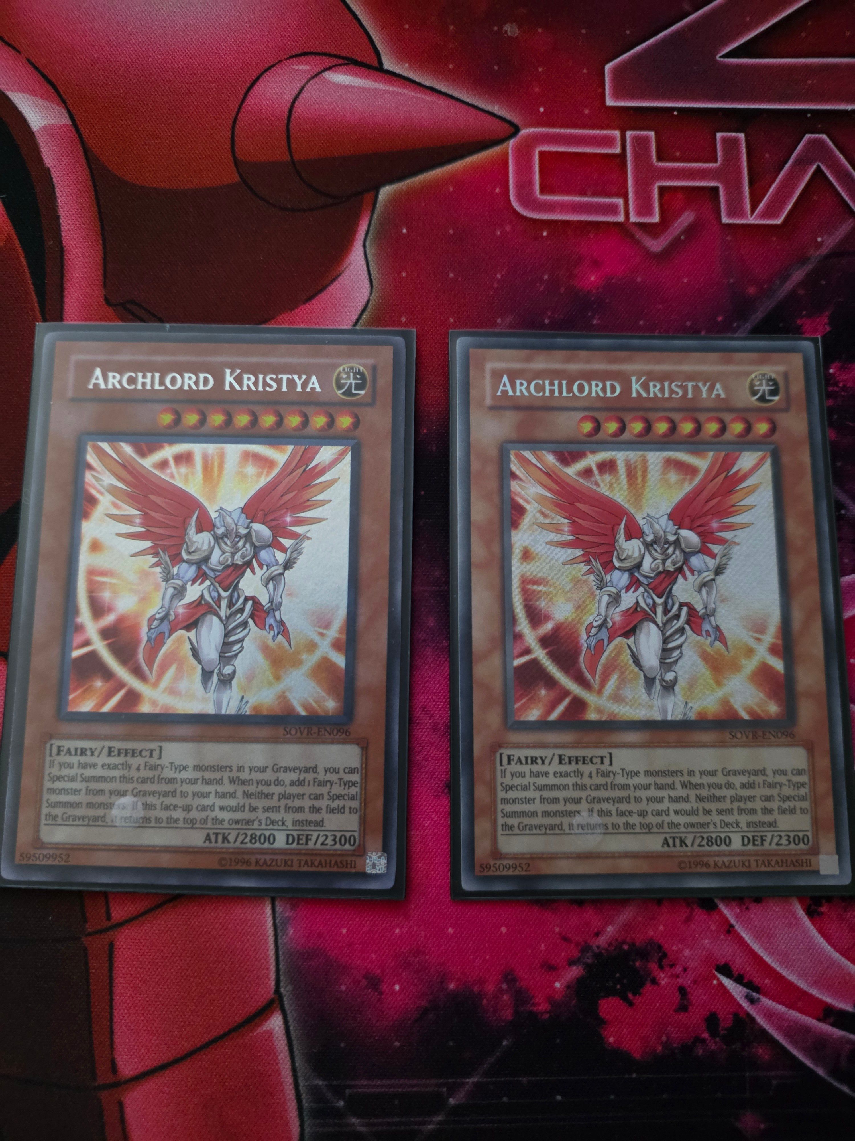 yugioh archlord kristya deck ARCHLORD KRISTYA SOVR-EN096 – Aus Ygo