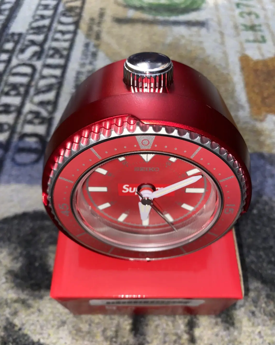 Supreme Seiko Mai Alarm Clock · Whatnot: Shop, Sell, Connect