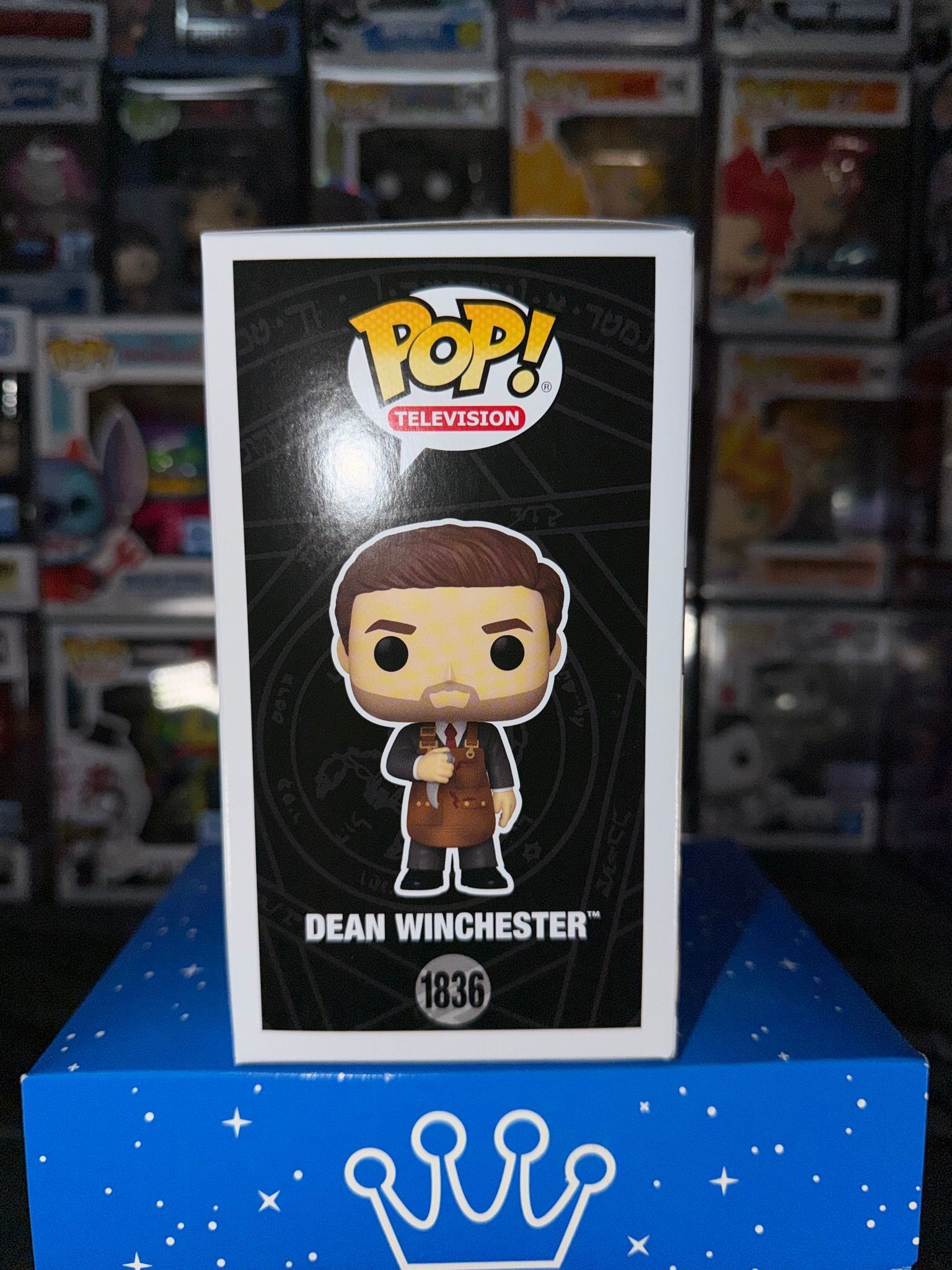 Figurine Supernatural Dean Winchester 124 Black – Jada Toys, Métal/Acrylique