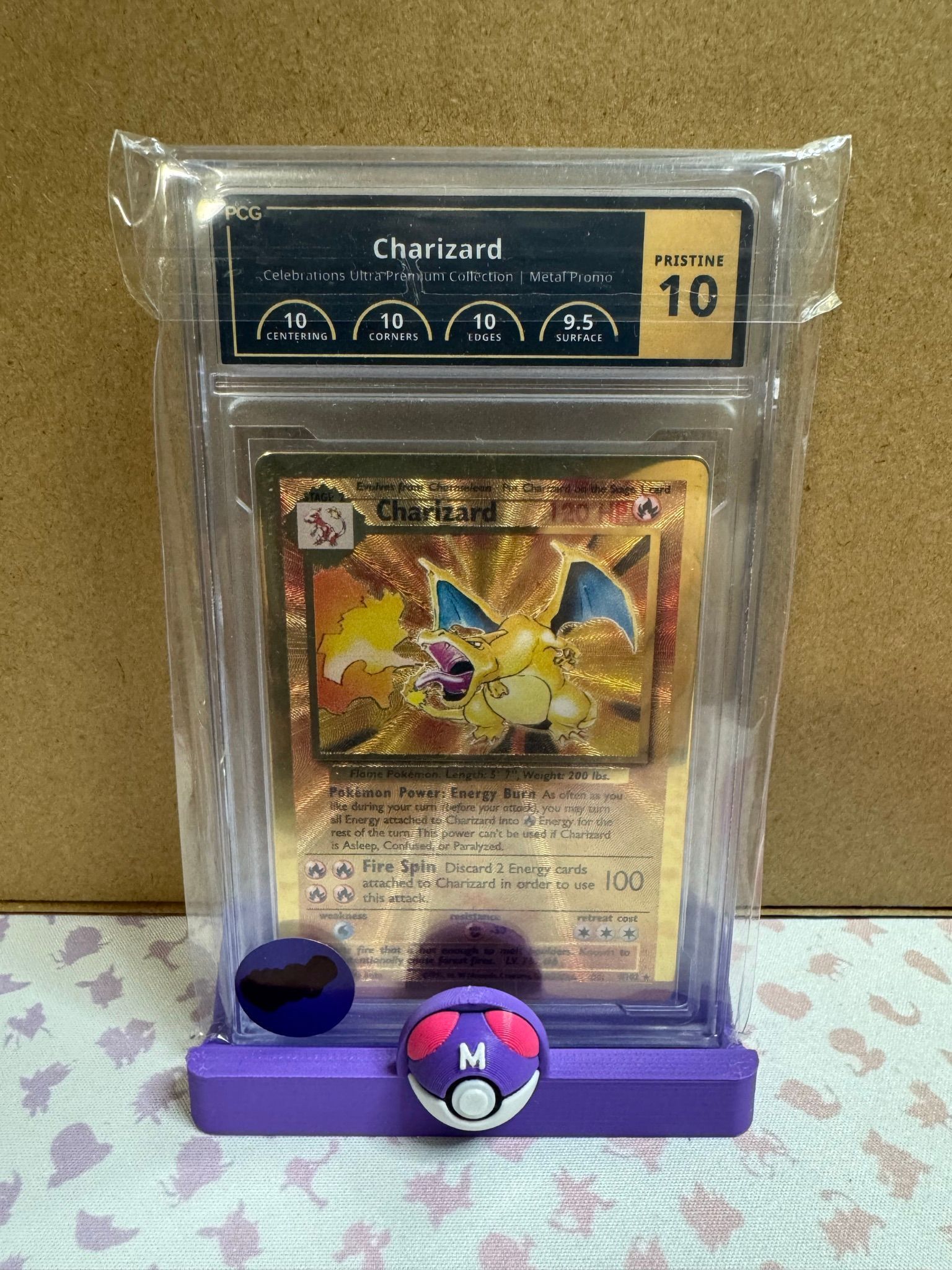 Pristine 10 gold metal Charizard from celebrations  Whatnot: Shop, Sell,  Connect