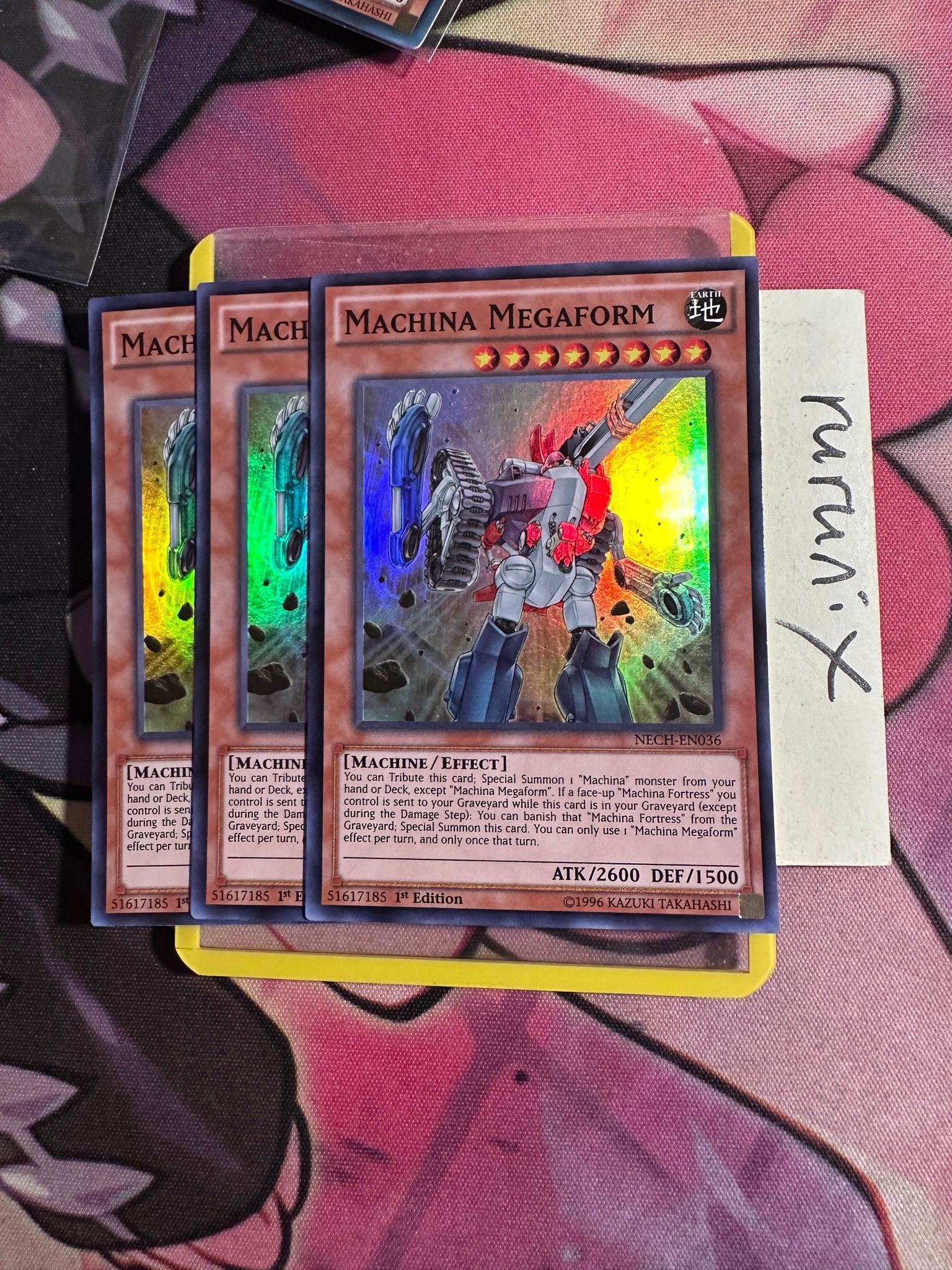 3x Yugioh Machina Megaform NECH-EN036 Super Rare The New Challengers (NECH)   Whatnot: Shop, Sell, Connect
