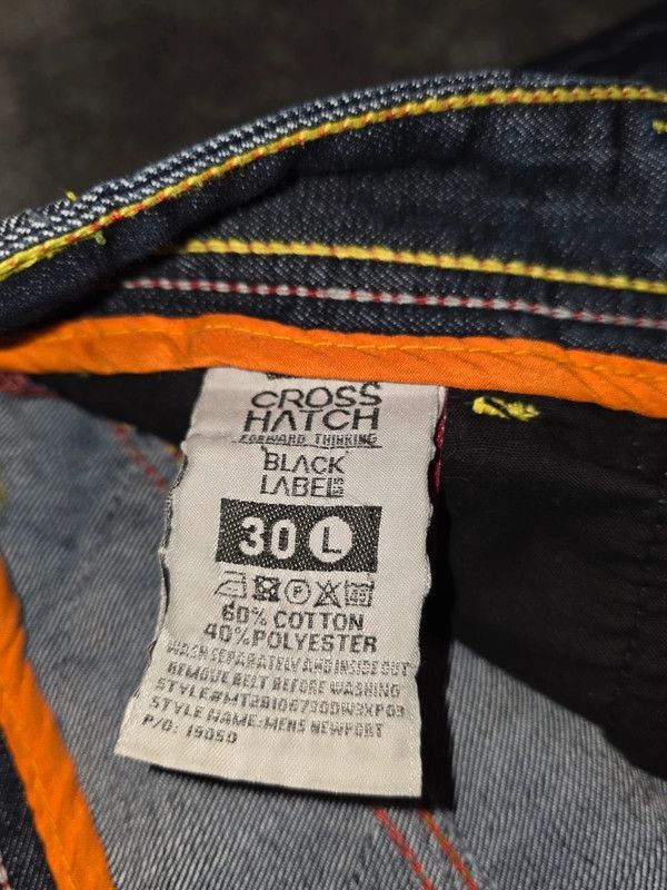 Crosshatch Black Label Newport Jeans W30 (Longer Length) Panel