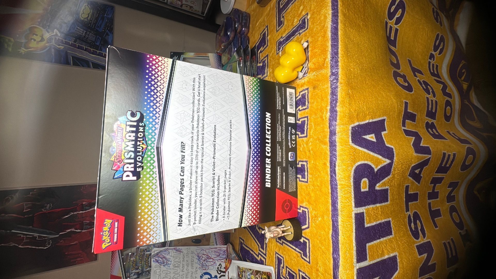 how many cards can the prismatic binder hold Amazon.com : Pokemon TCG: Scarlet & Violet—Prismatic Evolutions Binder  Collection : Toys & Games