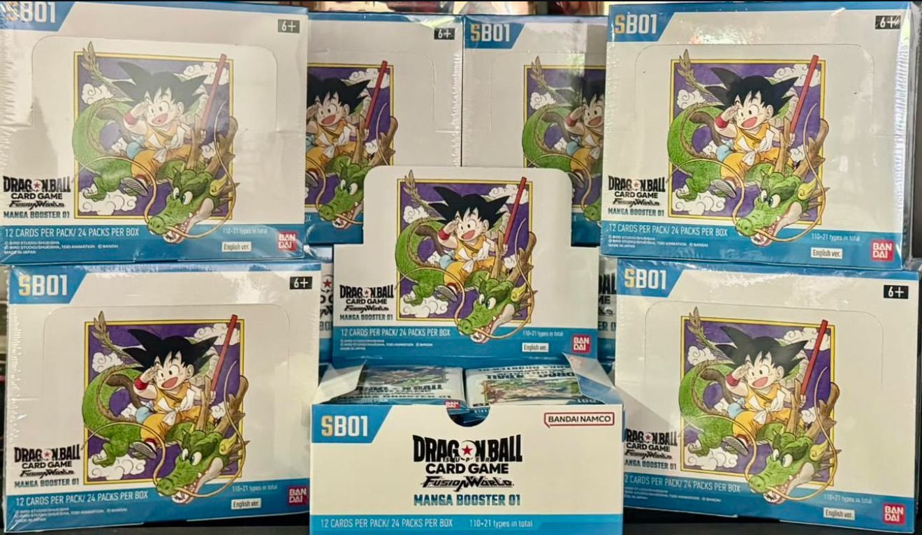 MANGA BOOSTER 01 [SB01]1BOX分 #15 Dragon Ball Super TCG: (1 Case) MANGA BOOSTER 01 [SB01