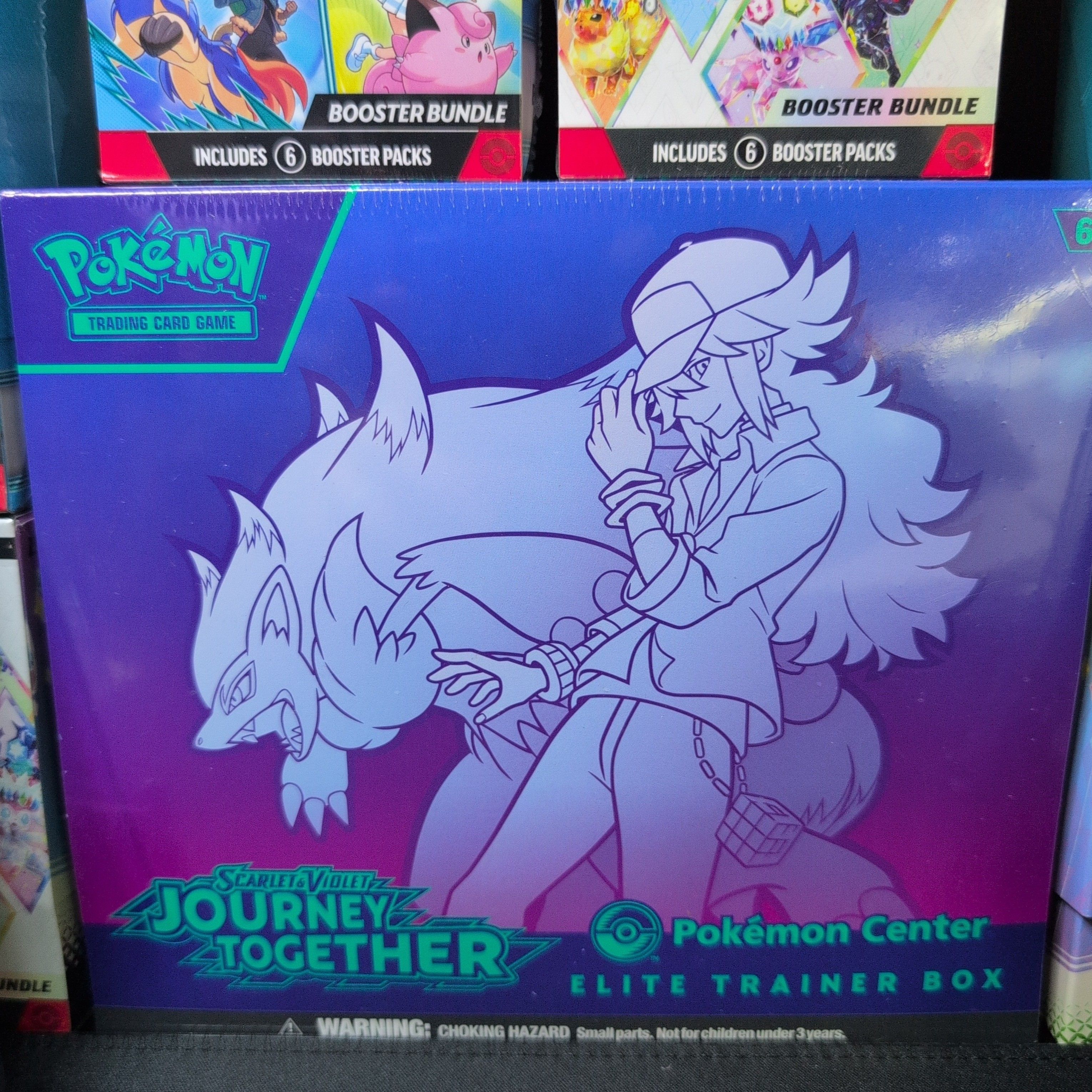 LIVE RIP ONLY- Pokemon Journey Together Pokemon Center ETB 11 Packs   Whatnot: Shop, Sell, Connect