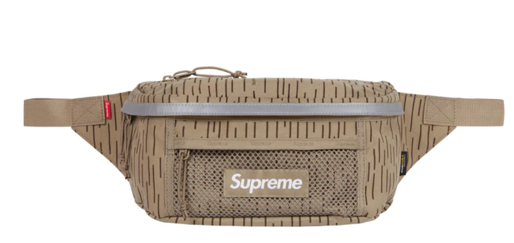 新品未使用 2018SS Supreme Waist bag Tan Supreme SS18 Waist Bag Beige | eBay
