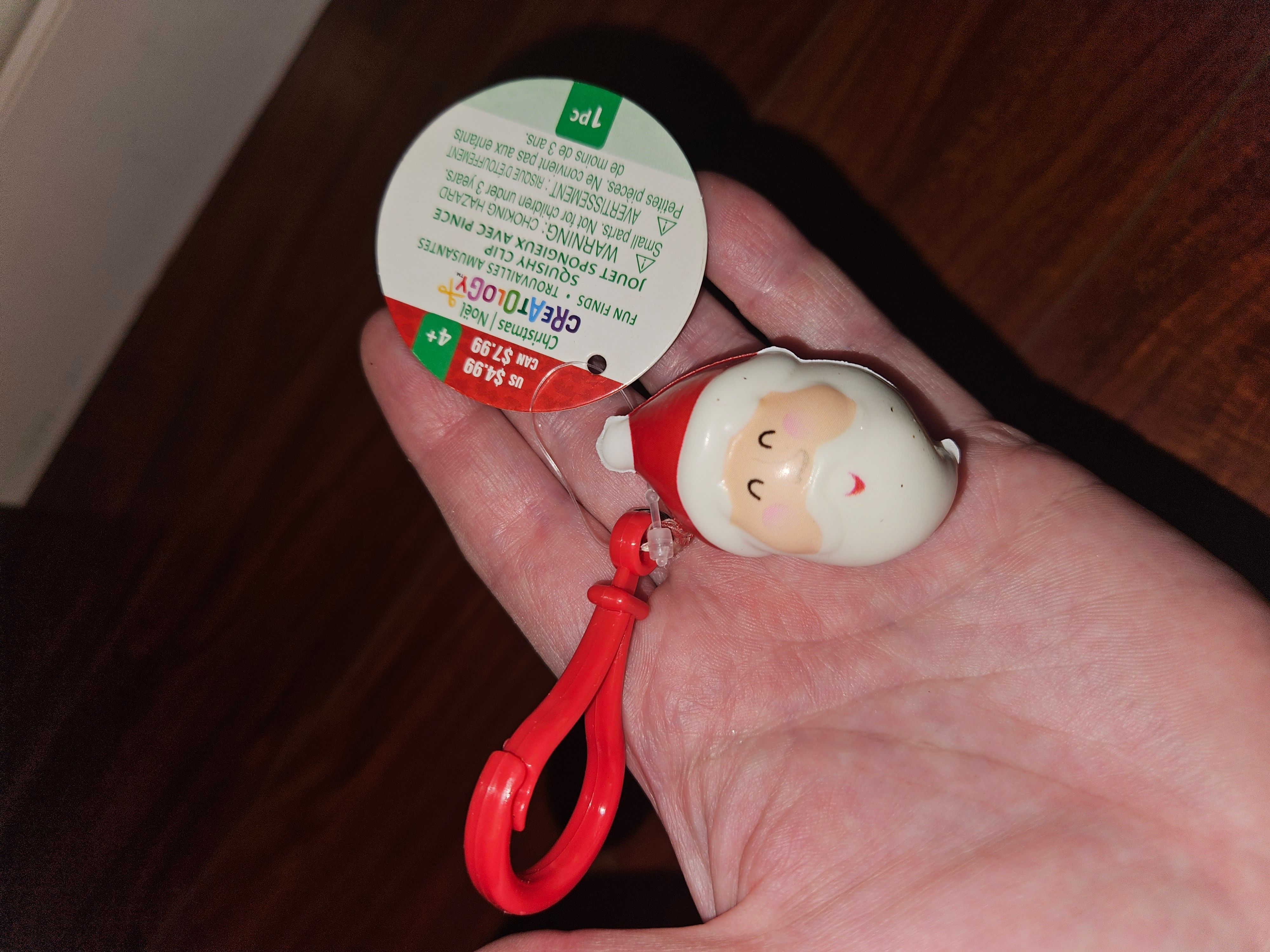 Santa Keychain