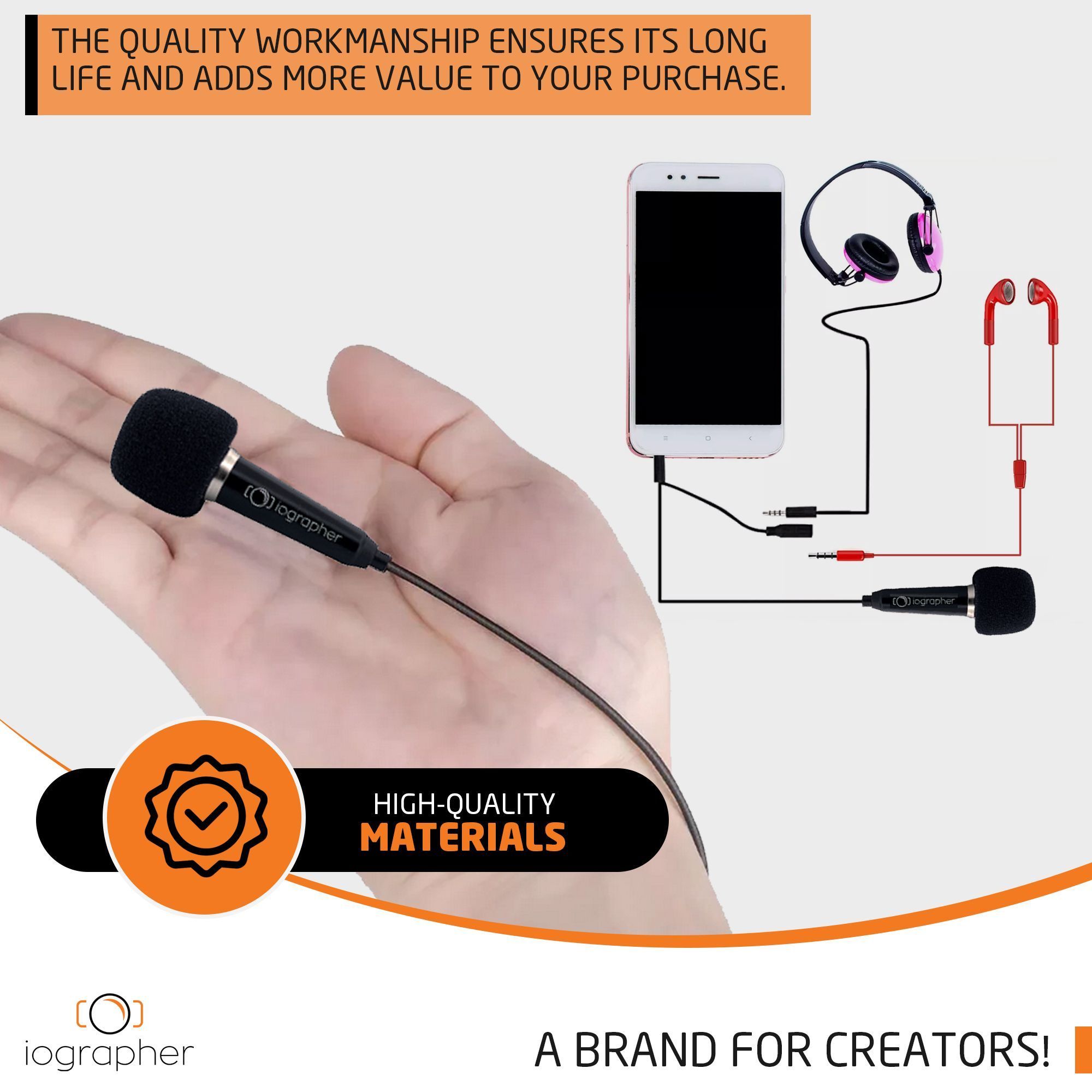 iOgrapher Mini Interview Mic Pack of · Whatnot: Shop, Sell
