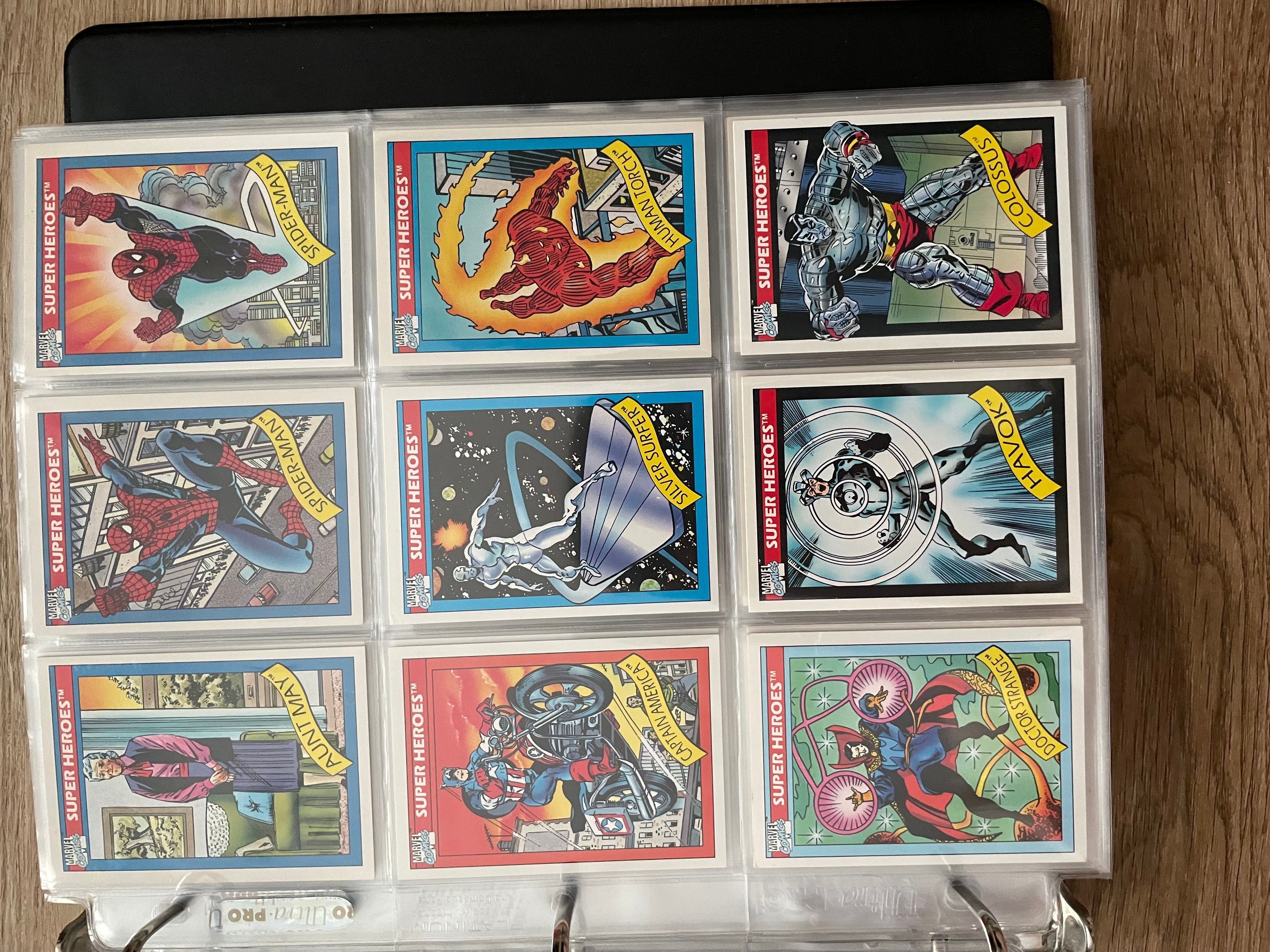 1990年版マーベル・ユニバース シリーズ1 162枚コンプ 1990 Marvel