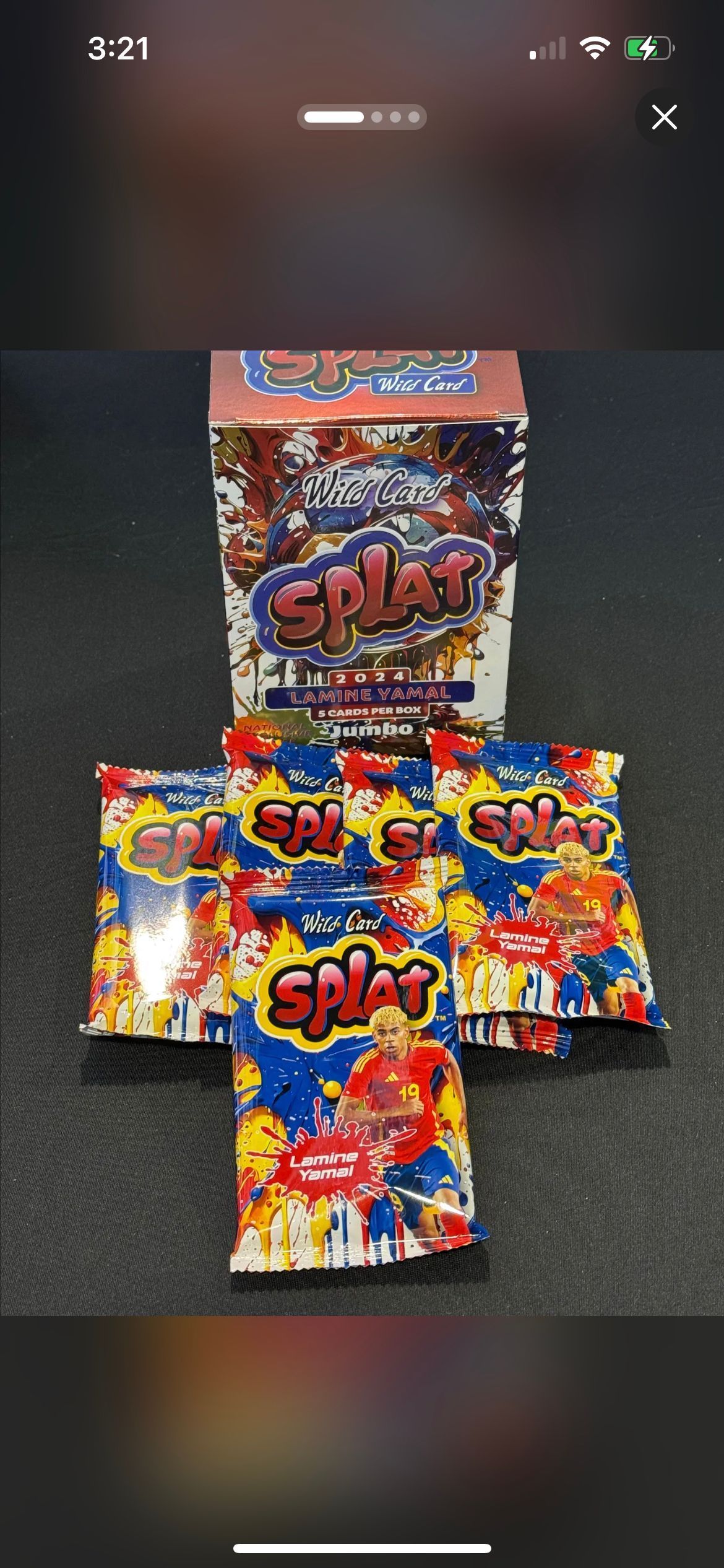 Wild Card Lamine Yamal Splat 2024 Jumbo (LOOSE BOXES!!) · Whatnot