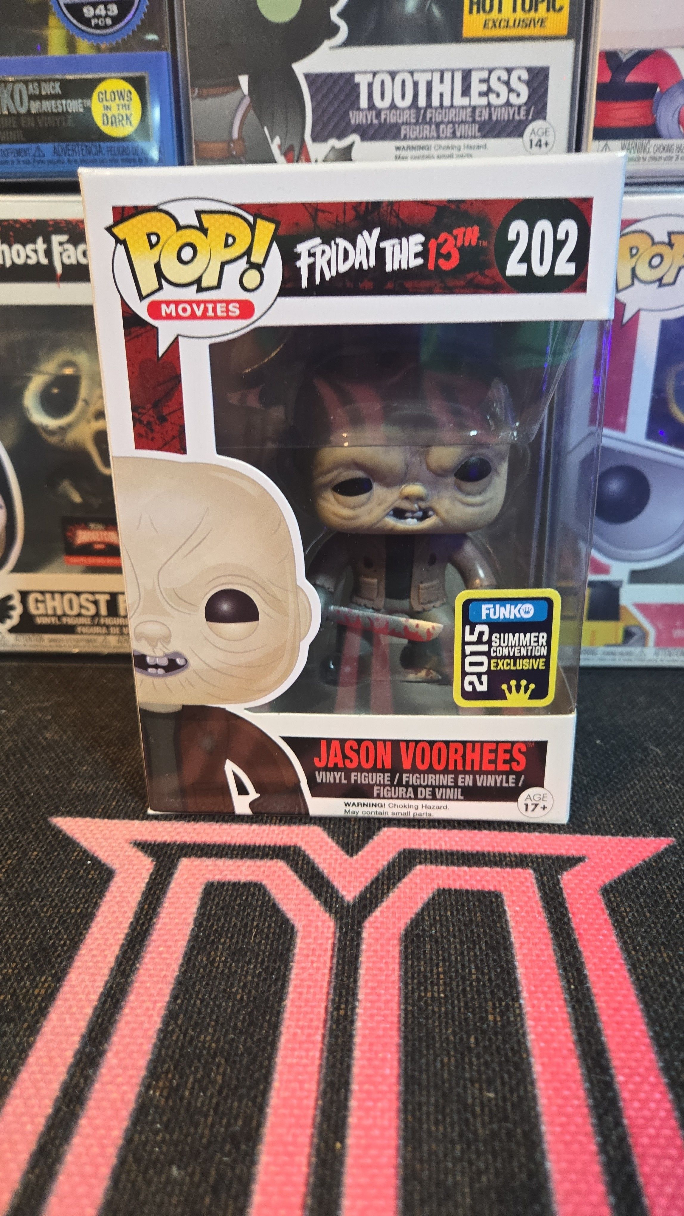 202 Jason Voorhees unmasked Funko Pop Friday the 13th
