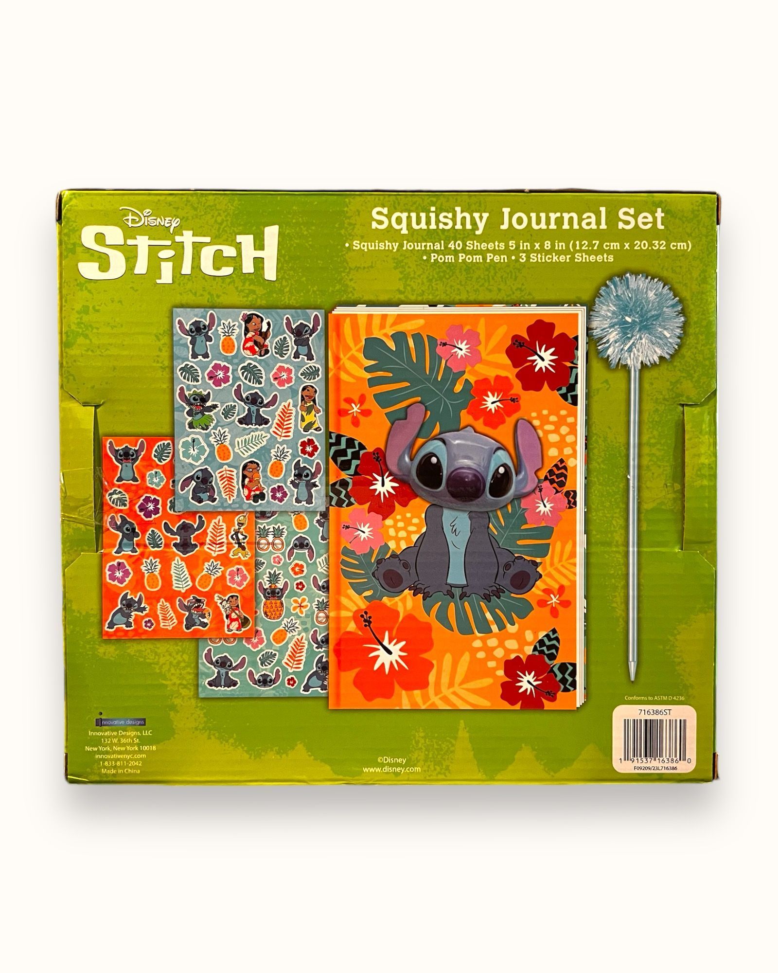 Stitch Squishy Journal Set · Whatnot: Shop, Sell, Connect