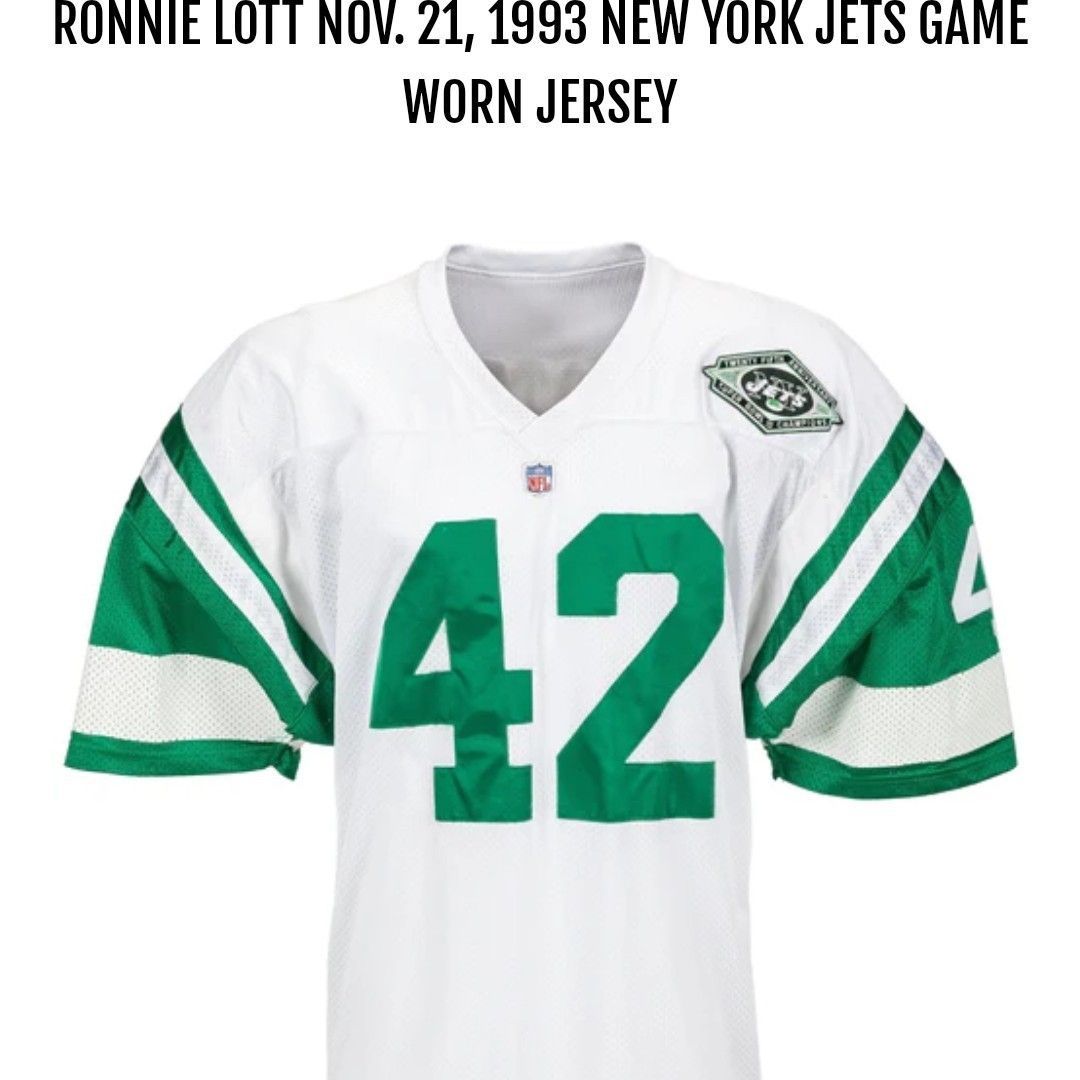 RONNIE LOTT 2024 Jersey Fusion GAME USED JERSEY PATCH Card NEW