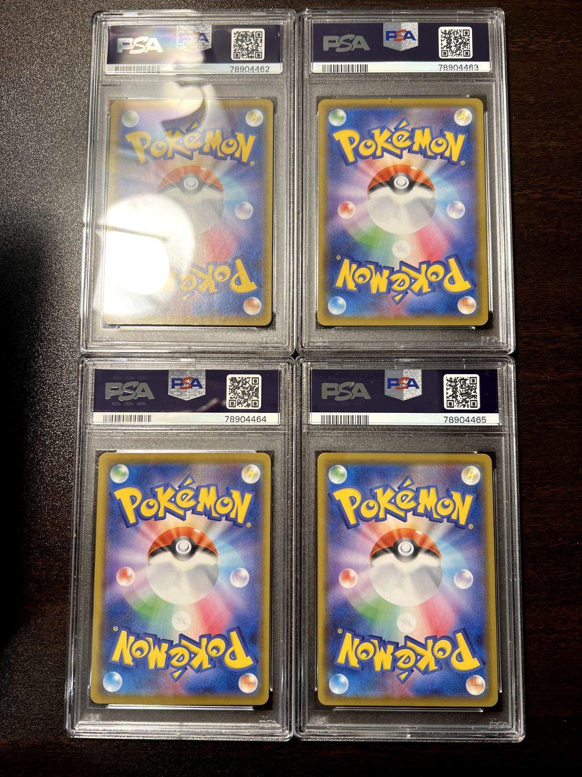 PSA 10 SEQUENTIAL SET Pikachu V-Union 025 026 027 028 Celebrations