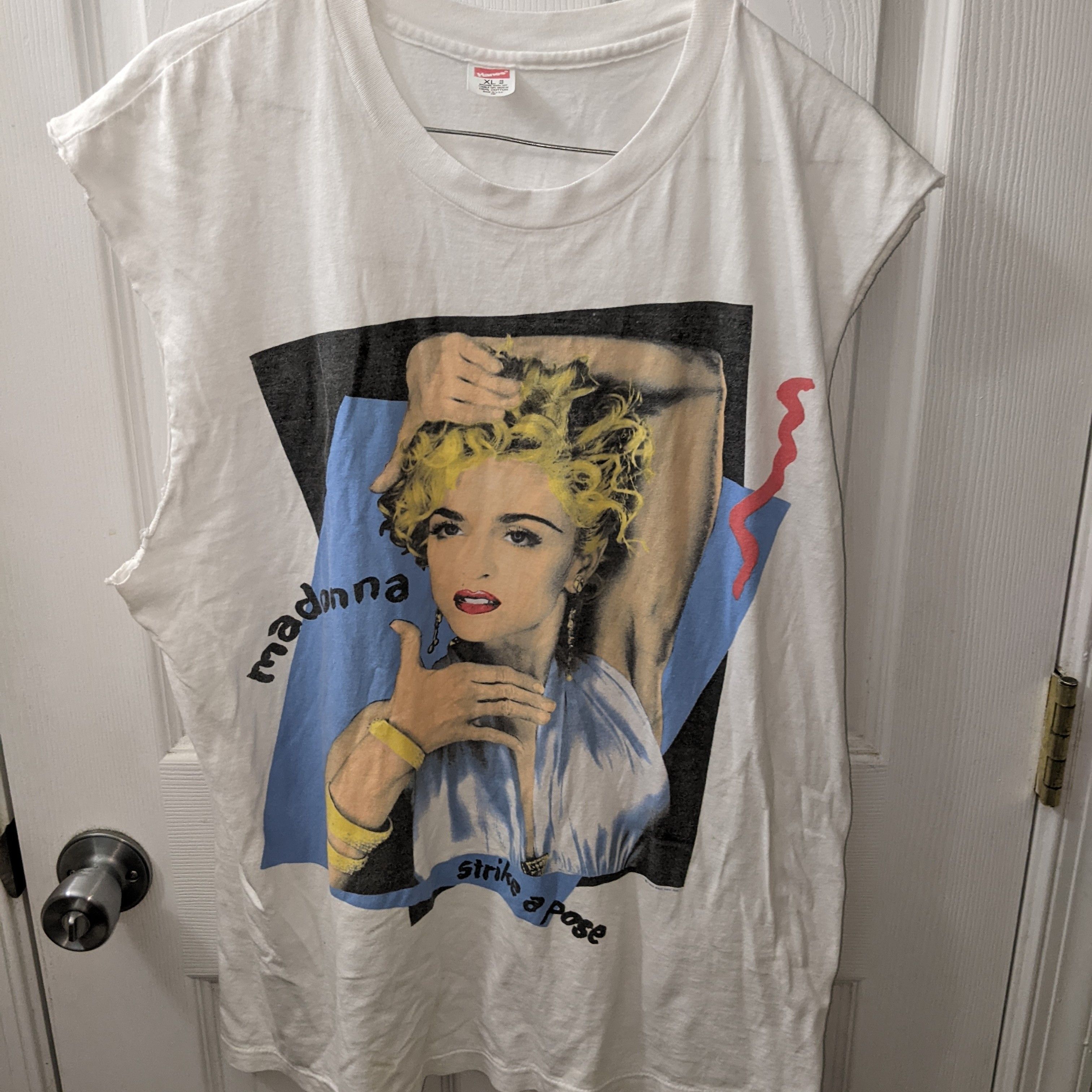 Vintage Madonna Vogue Strike a Pose Shirt - Blond Ambition Tour T 