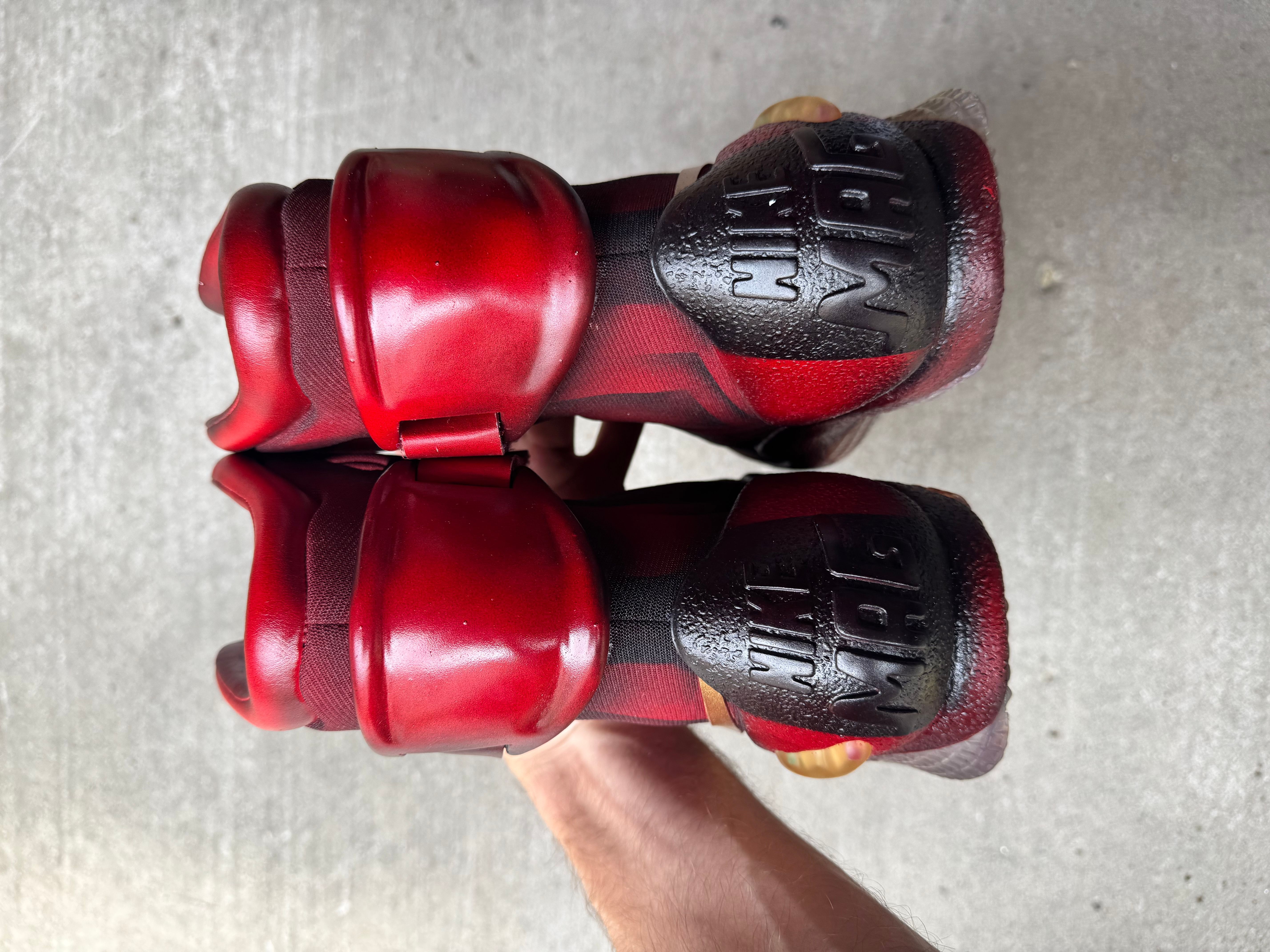 Iron Man Mache Custom Sneakers Air Mag Iron Man New Arrivals