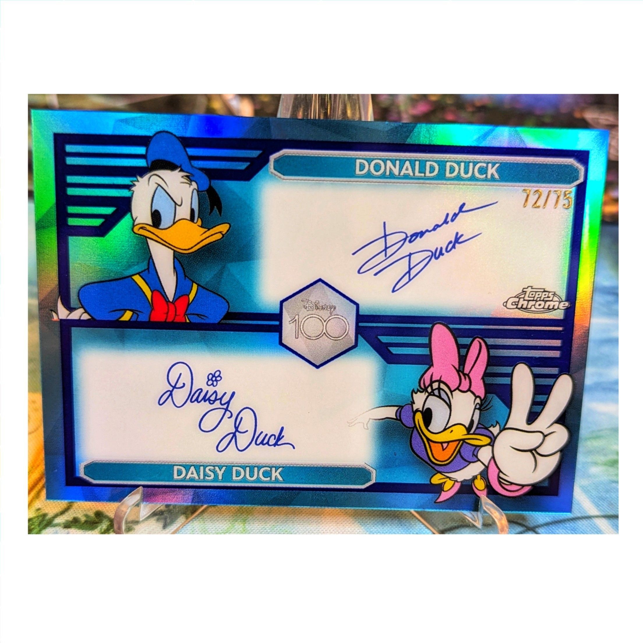ディズニー100 GEM デイジー 世界25枚 Topps Chrome Disney 100