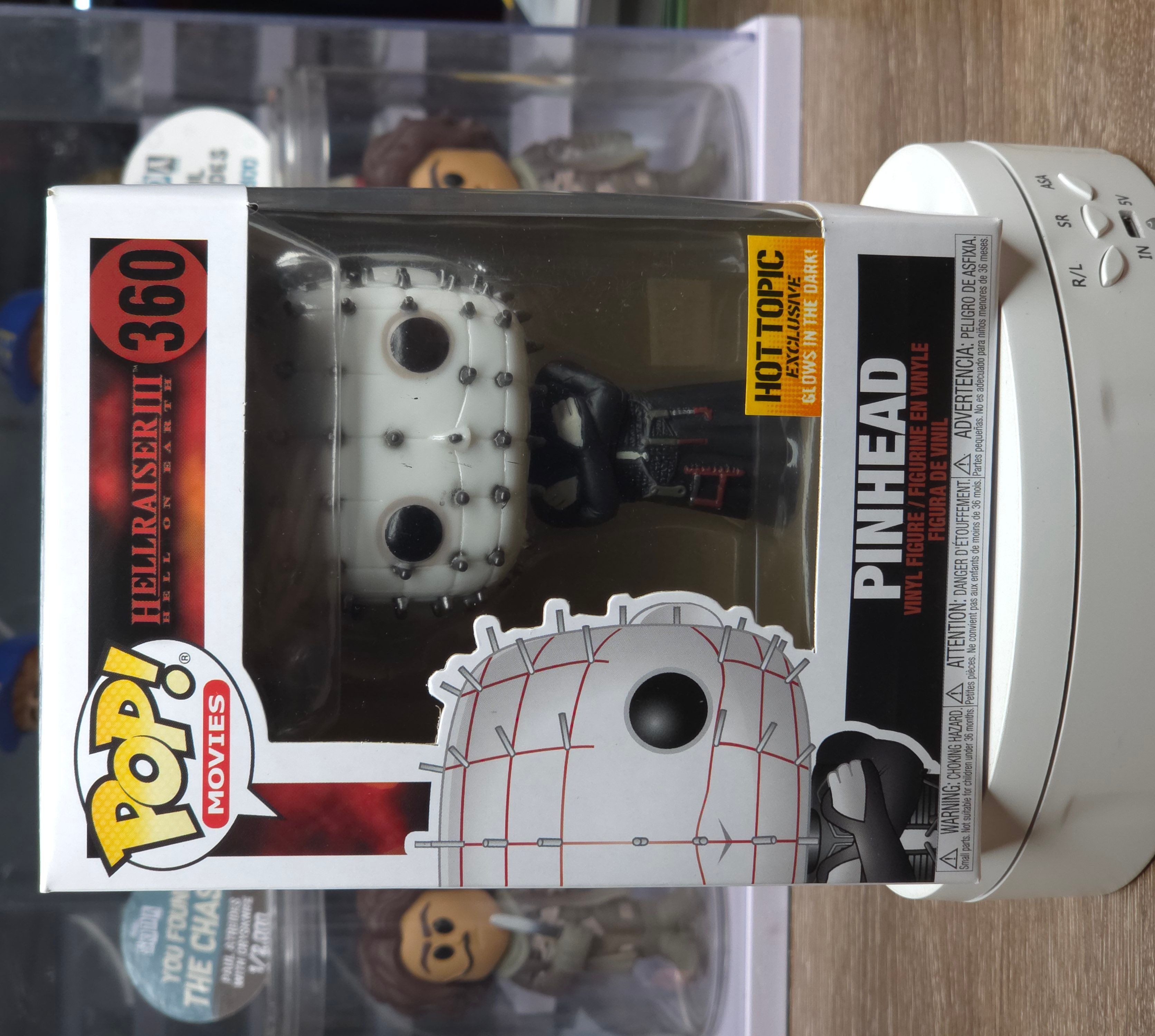 360 Pinhead (Hell Raiser III Hell on Earth) GITD Hot Topic