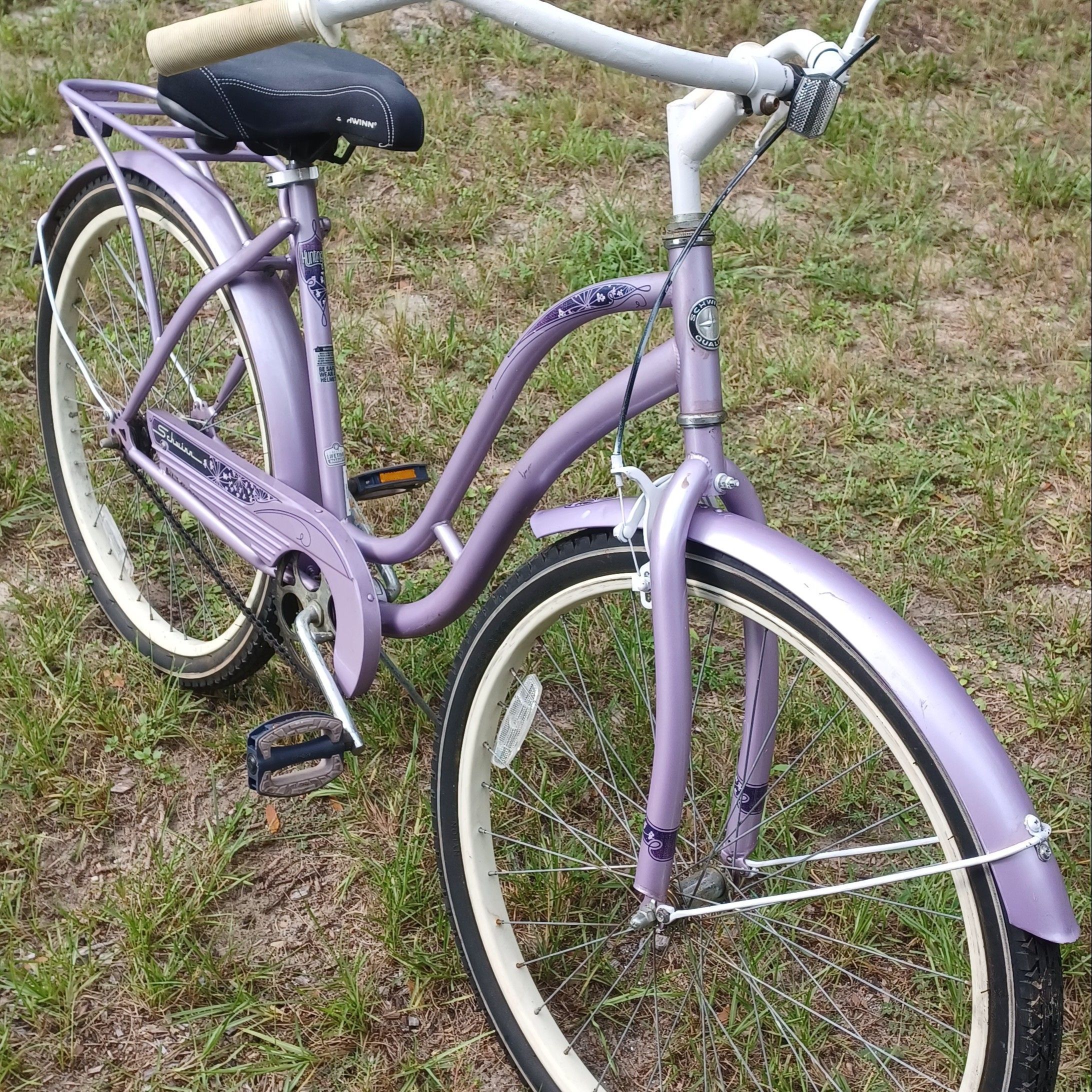 Purple Schwinn Huntington Cruiser Bike Schwinn 26