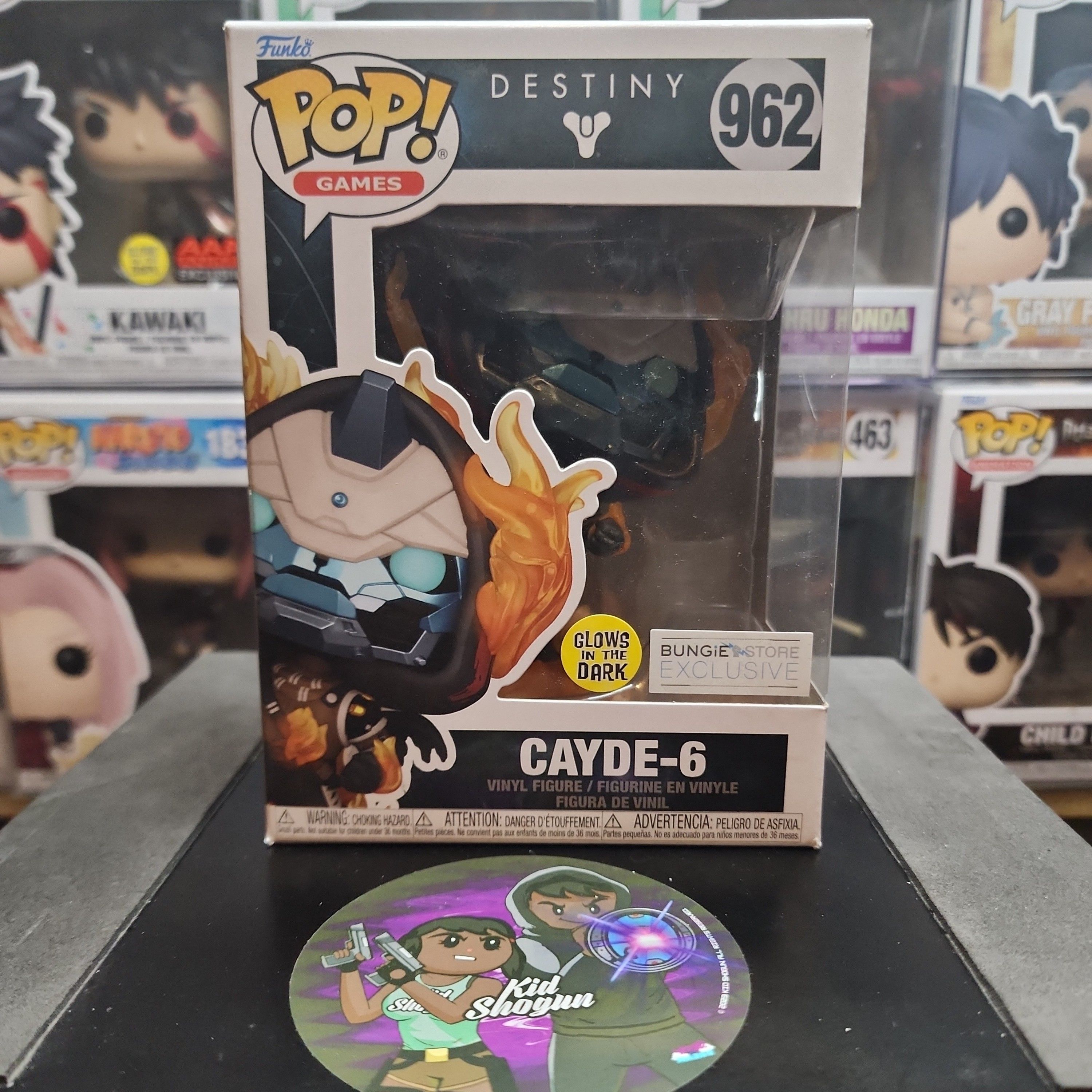 Funko POP! Destiny #962 Cayde-6 w/My Serious Face Emblem Funko POP! Destiny #962 Cayde-6 w/My Serious Face Emblem