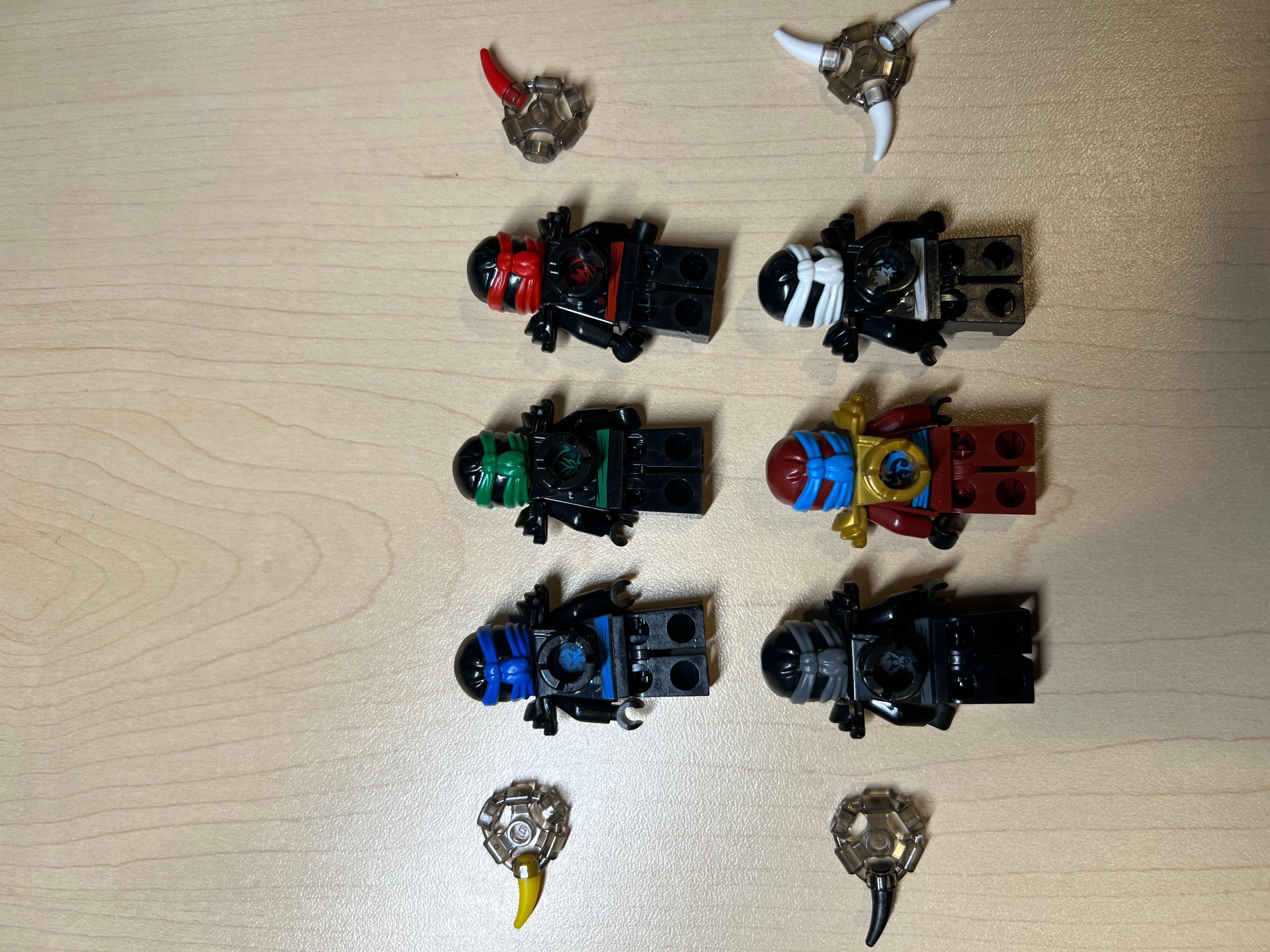 Lego Ninjago Possession Deepstone suits complete collection lot of 6 Whatnot Buy Sell Go Live