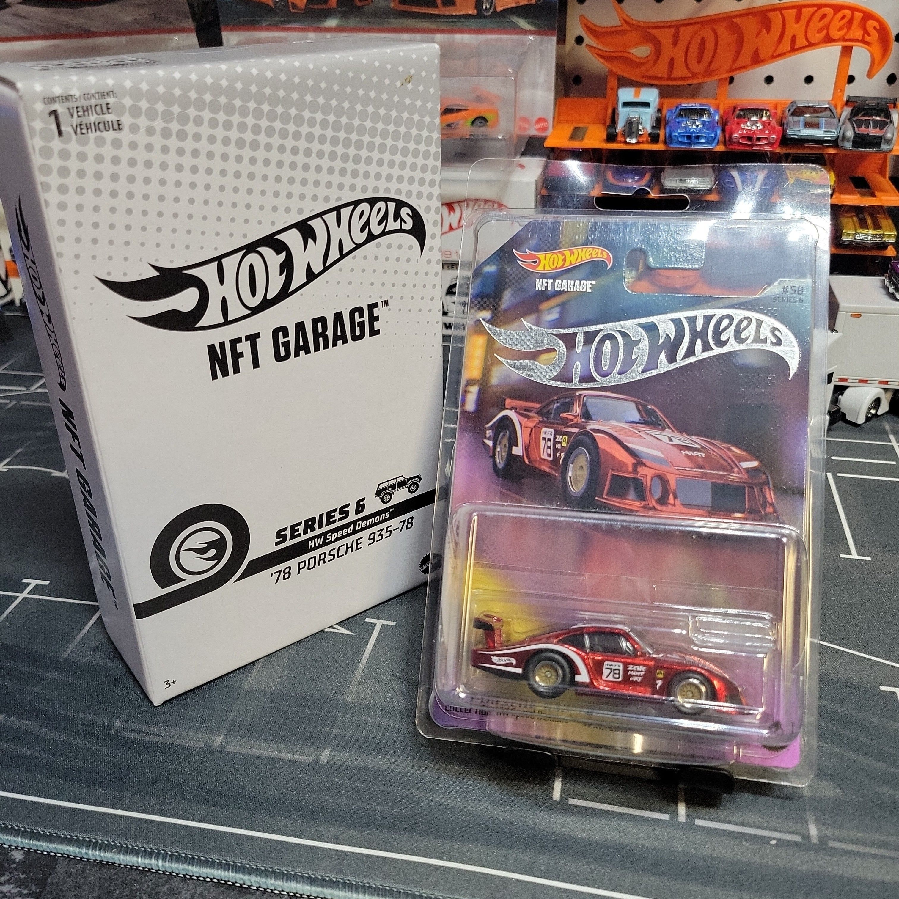 Hot Wheels NFT Garage Series 6 1978 Porsche 935-78 · Whatnot 