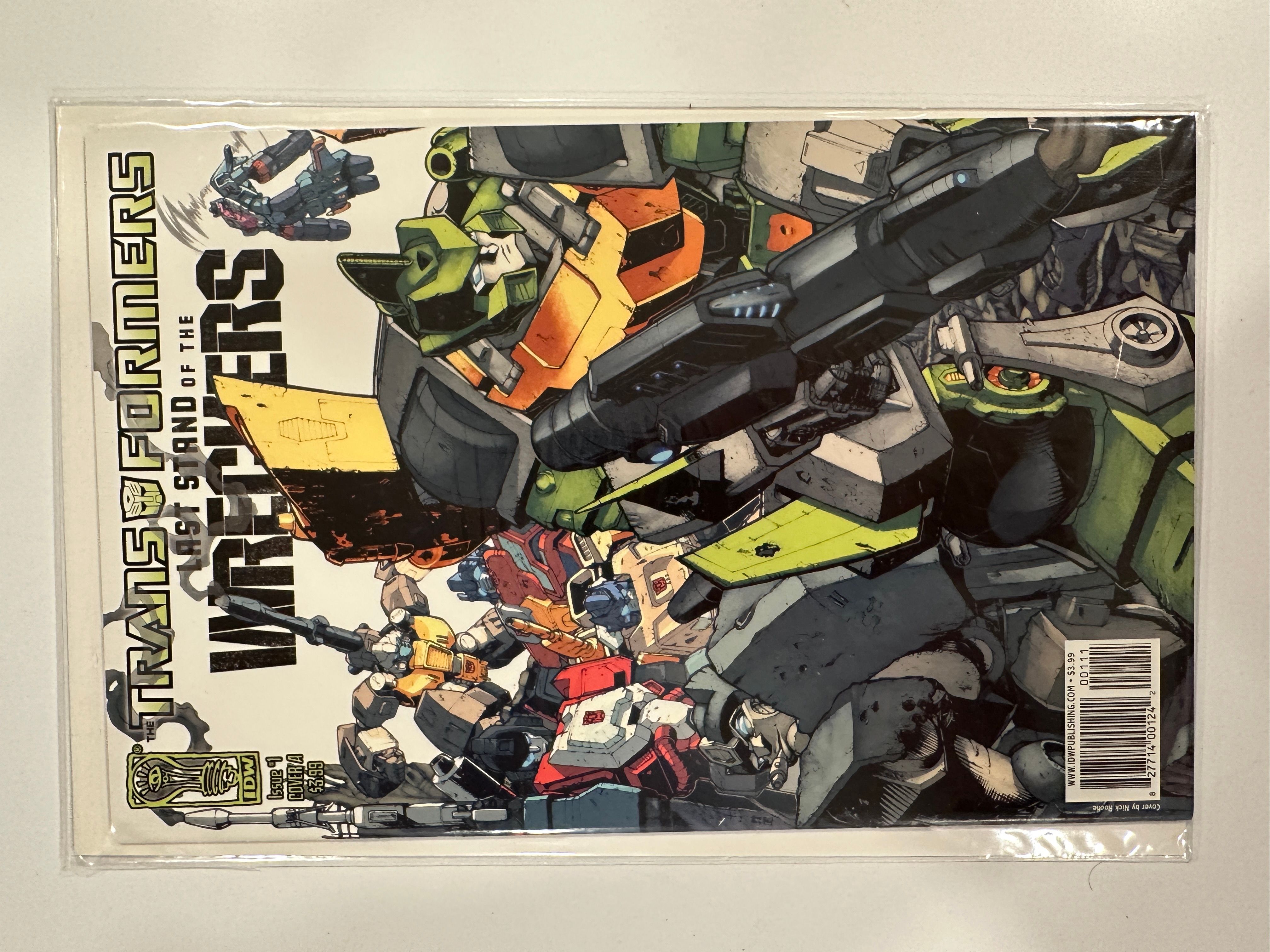 TRANSFORMERS LAST STAND OF THE WRECKERS #1 COVER A IDW COMIC