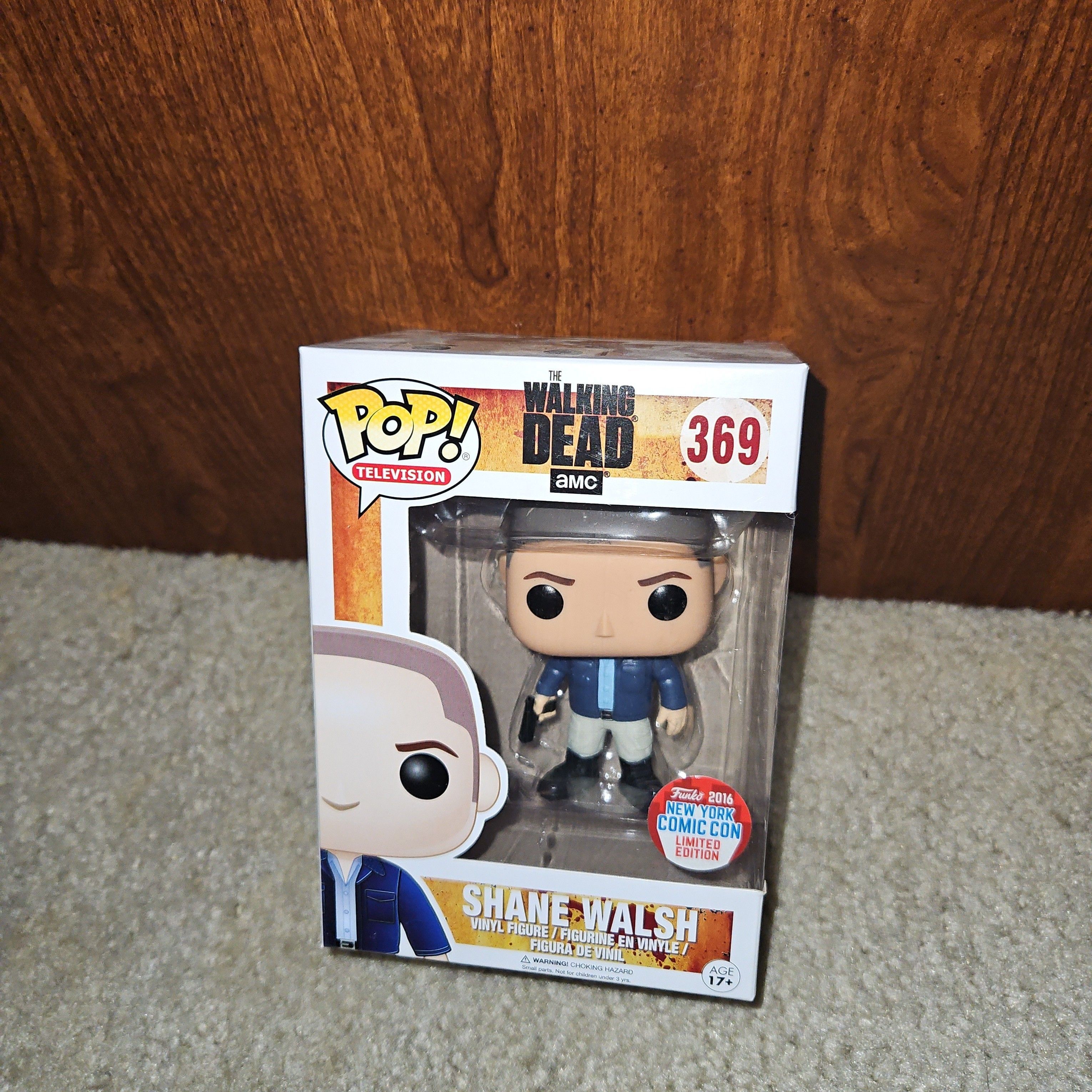 Funko Pop! The Walking hotsell Dead (AMC) #369 Pop! Television Shane Walsh NYCC 2016