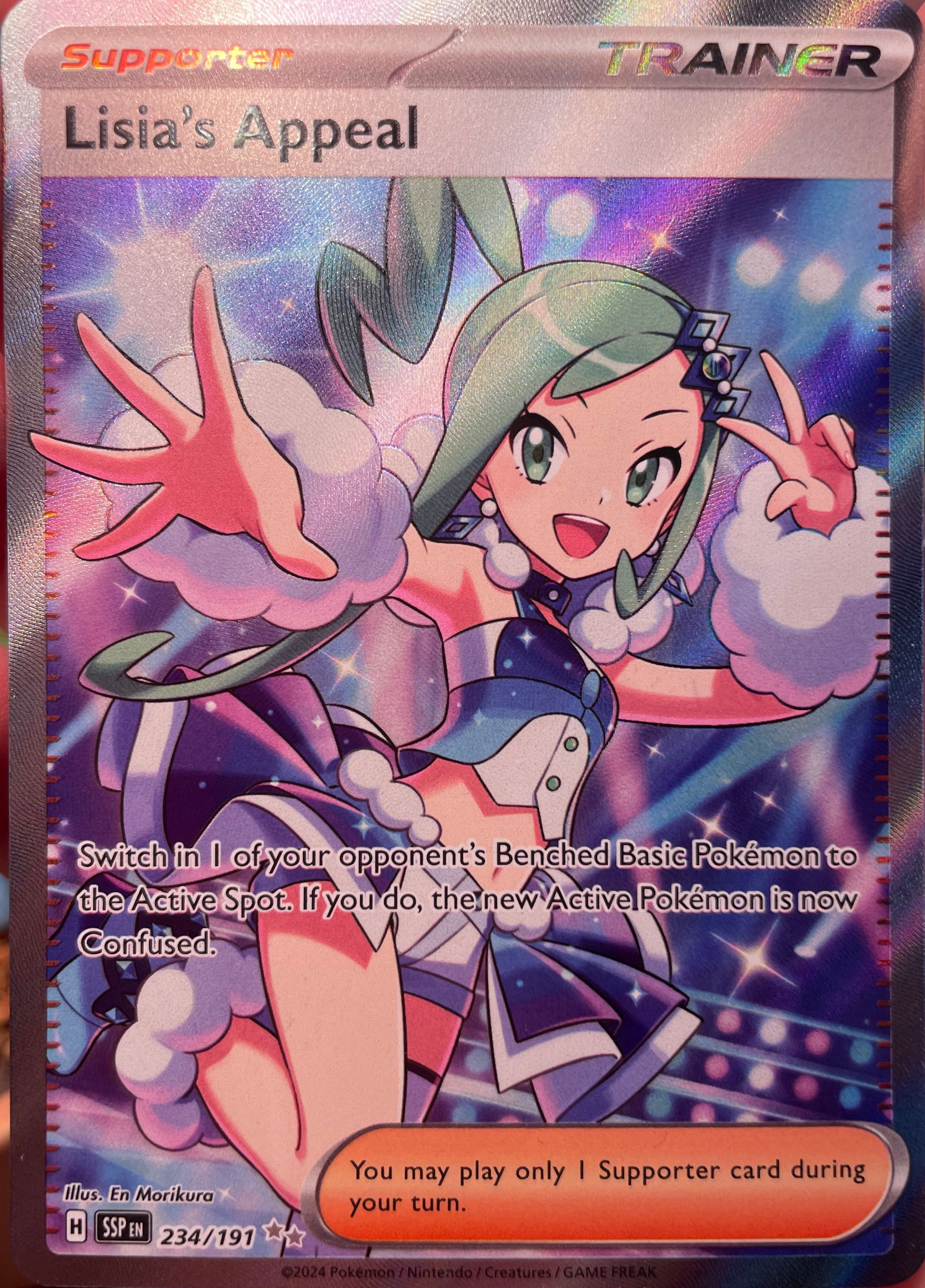 234 191 pokemon card Amazon.com: Pokemon 5 Full Art Trainer Card Lot - X1 Secret Rare, X4 Full  Art Etched Cards main image 0