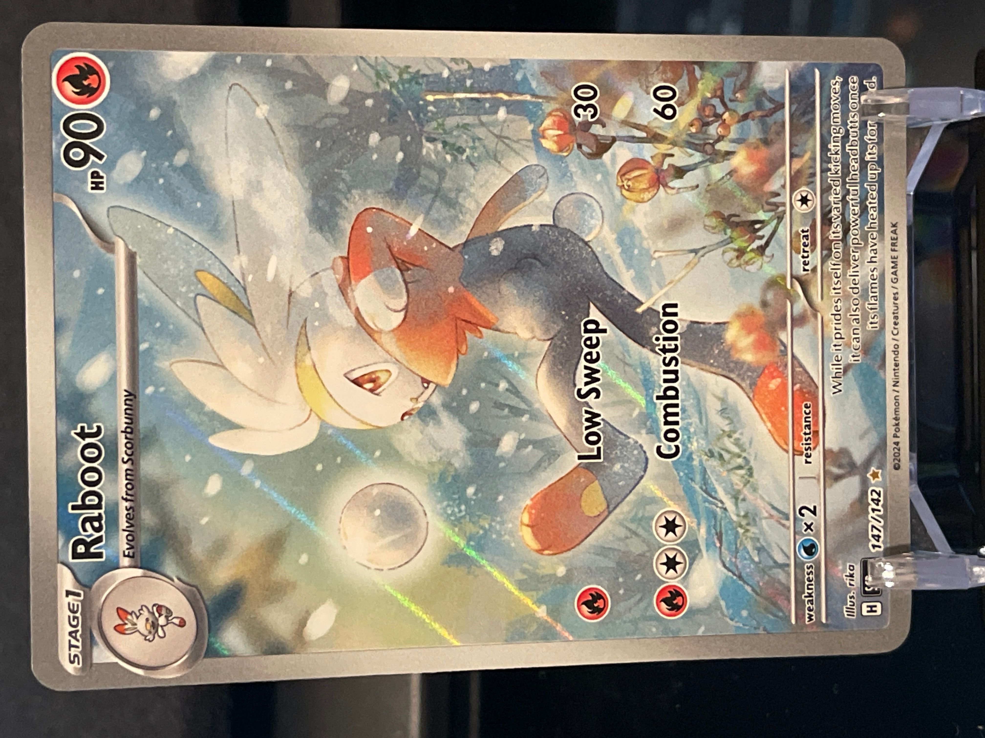 raboot pokemon card price POKEMON TCG: Raboot: Stellar Crown