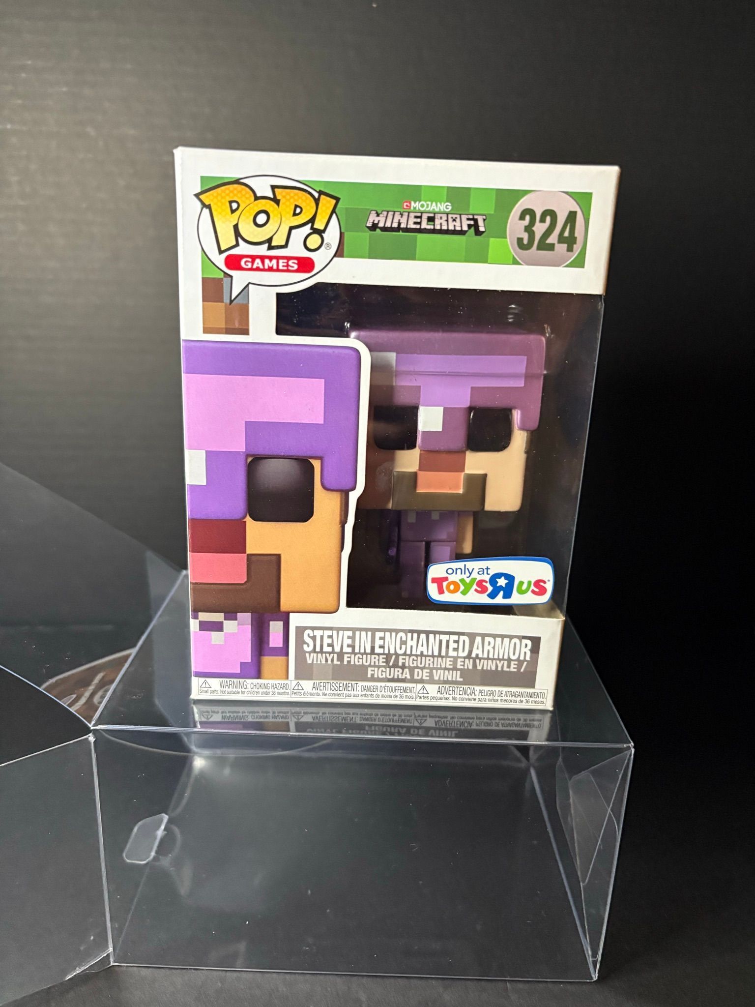 Funko Pop!: Minecraft - Steve (w/ Enchanted Armor) - Toys R Us