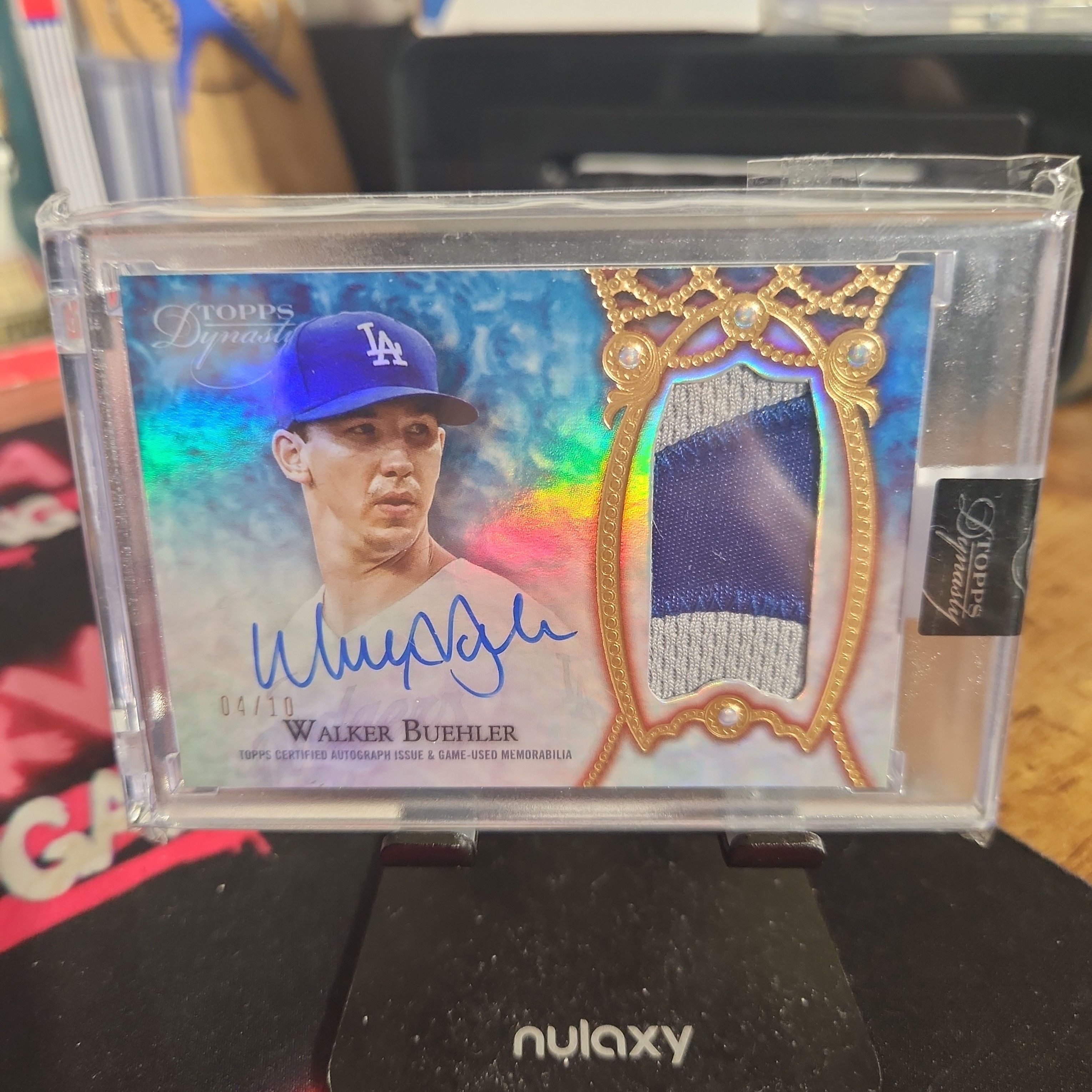 2022 Topps Dynasty Walker Buehler Patch Auto /10 Dodgers · Whatnot 