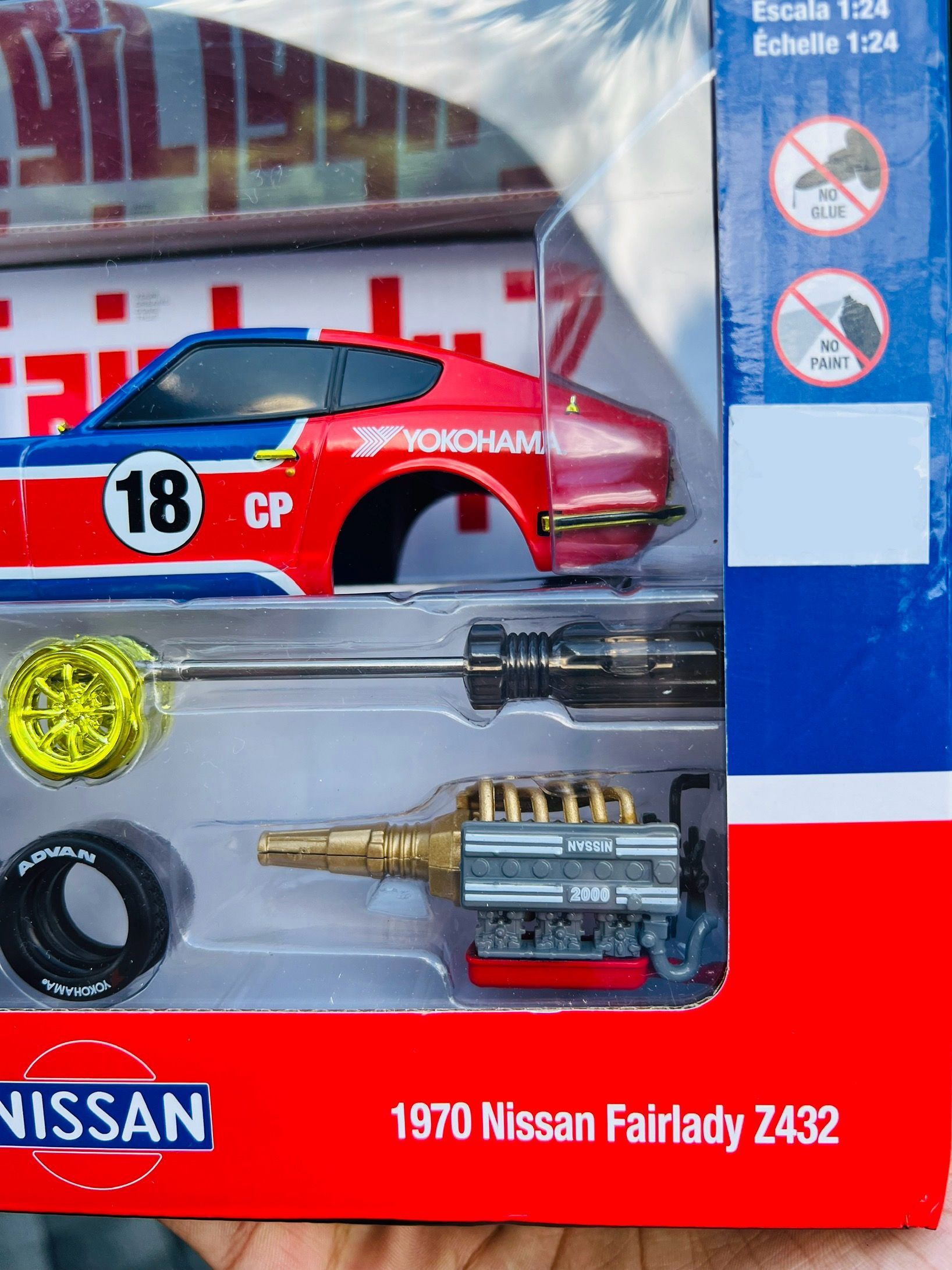 1970 Nissan Fairlady Z432 - M2 Machines Model Kit CHASE
