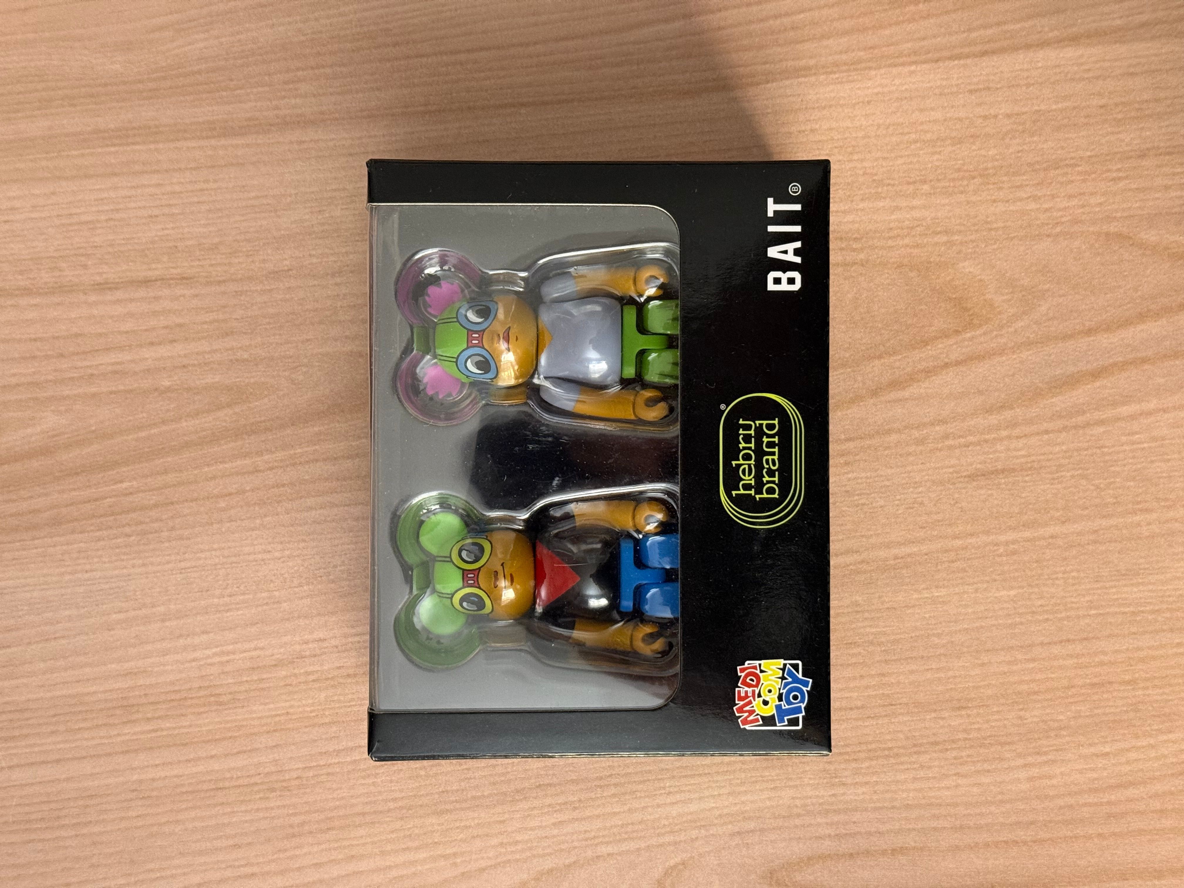 Bearbrick x Bait x Hebru Brantley - Lil Mama & Flyboy - NYCC 100% Set  [USED] · Whatnot: Buy, Sell & Go Live