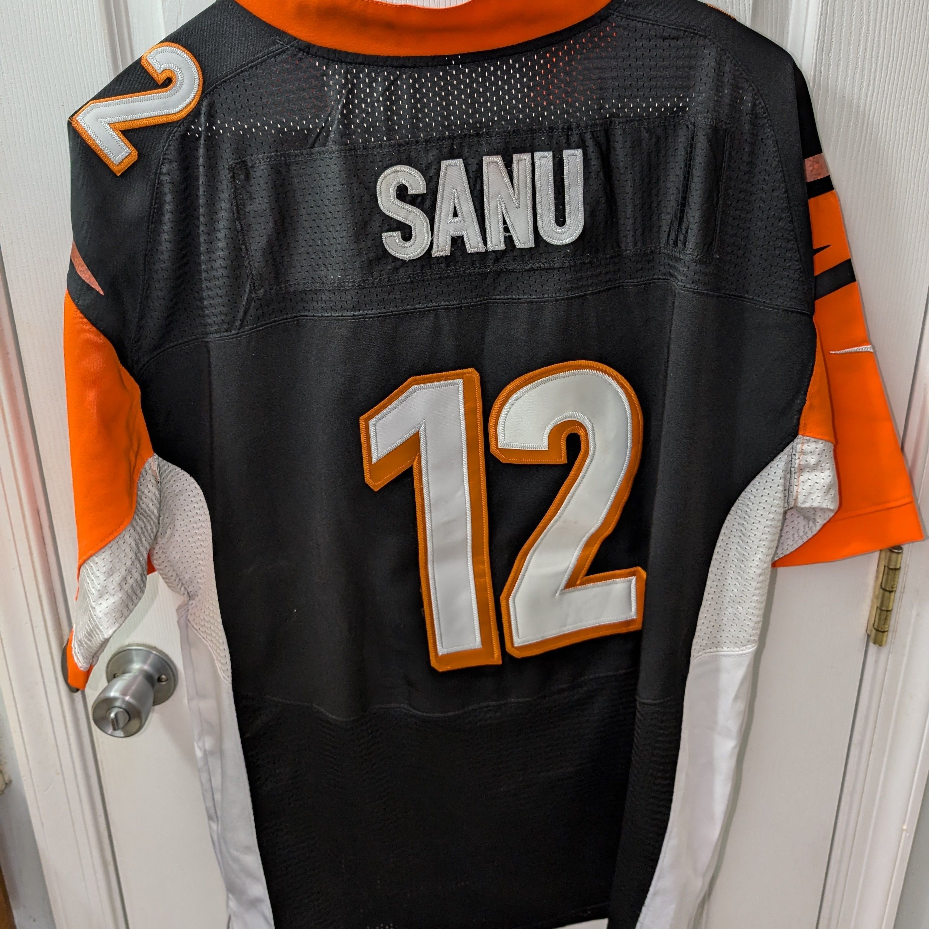Nike NFL Mohamed Sanu Cincinnati Bengals Jersey 12 Mens Size 48 Whatnot Buy Sell Go Live