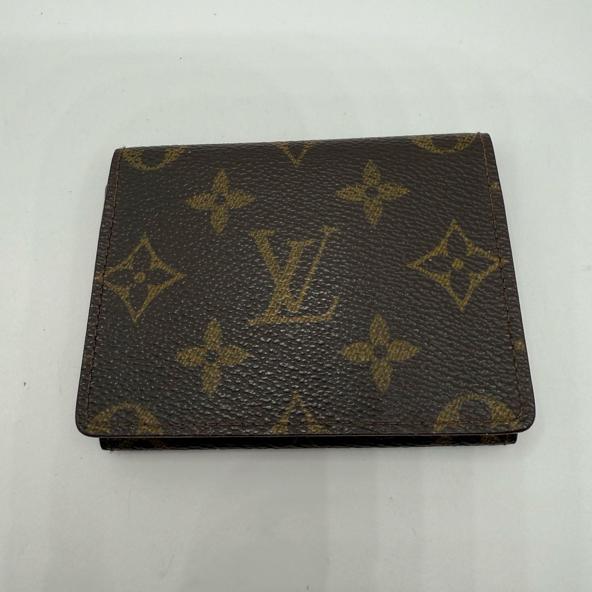 Louis Vuitton LV Vintage Monogram Carte De Visite Card Holder
